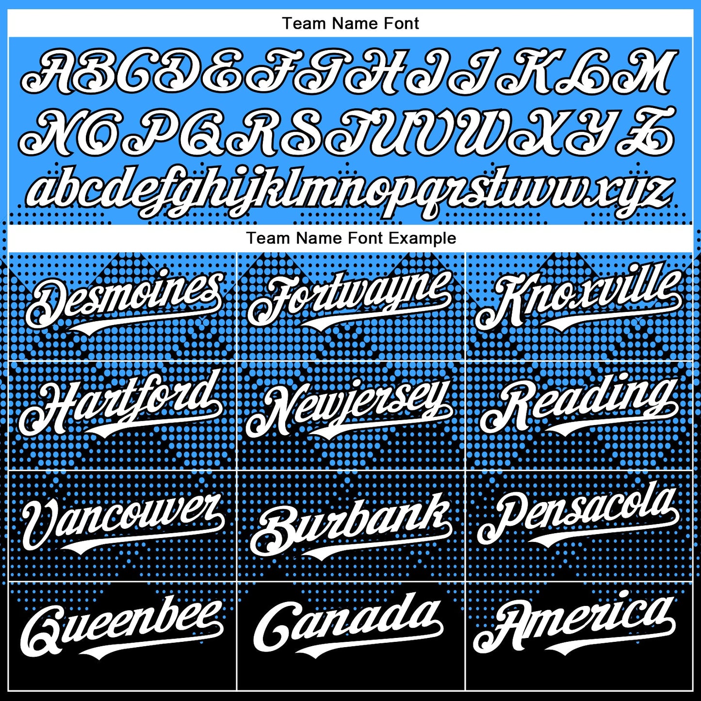 Custom Electric Blue White-Black 3D Gradient Square Shape Authentic Baseball Jersey view 4