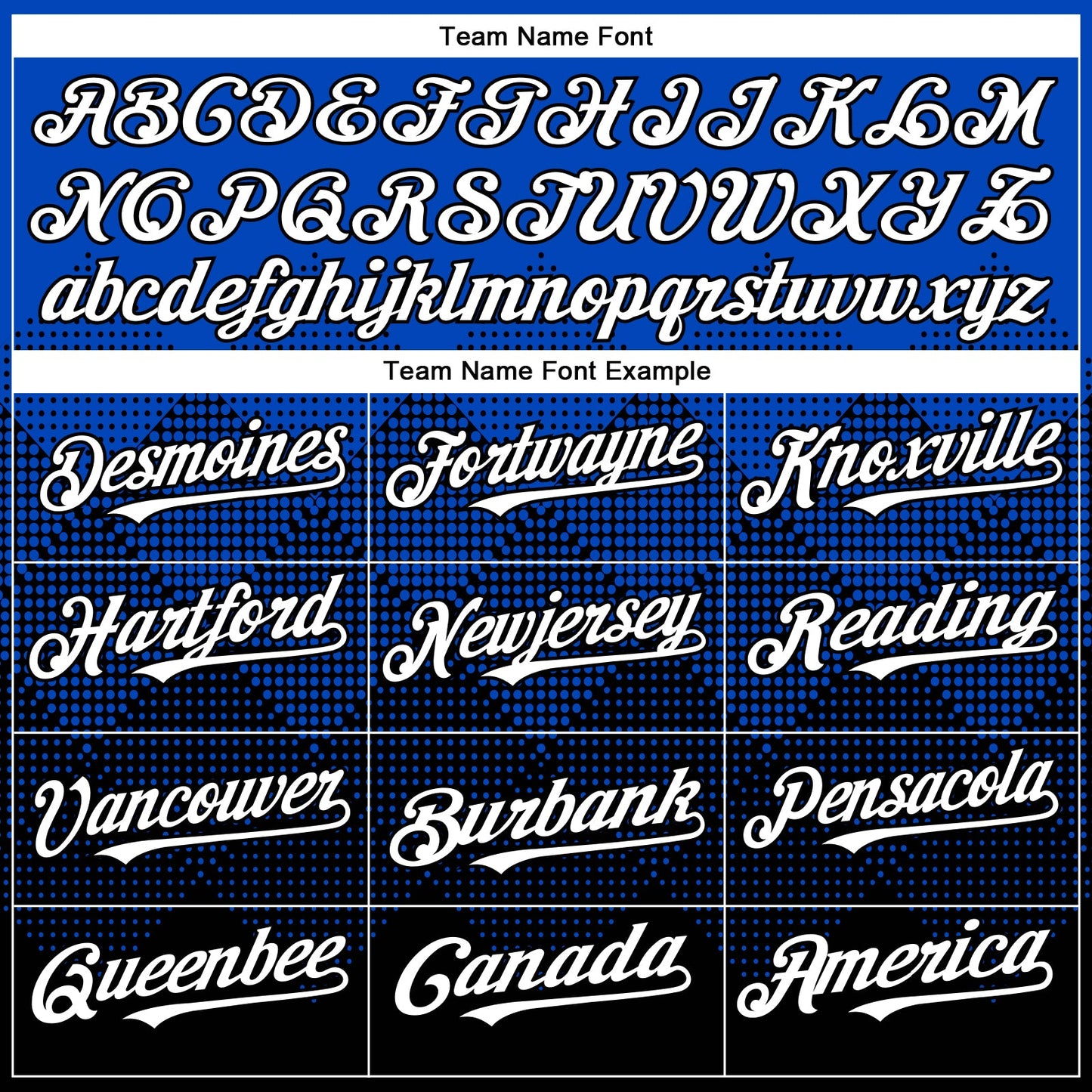 Custom Thunder Blue White-Black 3D Gradient Square Shape Authentic Baseball Jersey view 4