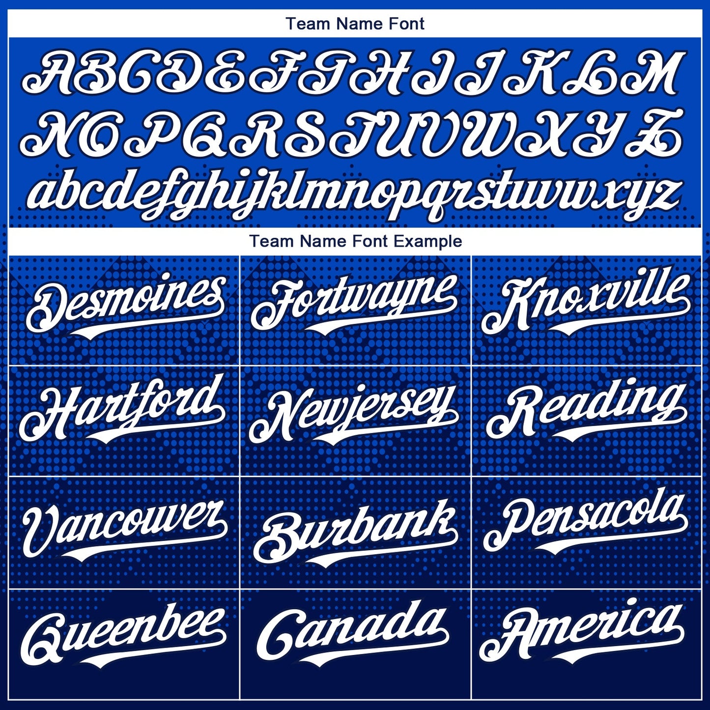 Custom Thunder Blue White-Navy 3D Gradient Square Shape Authentic Baseball Jersey view 4