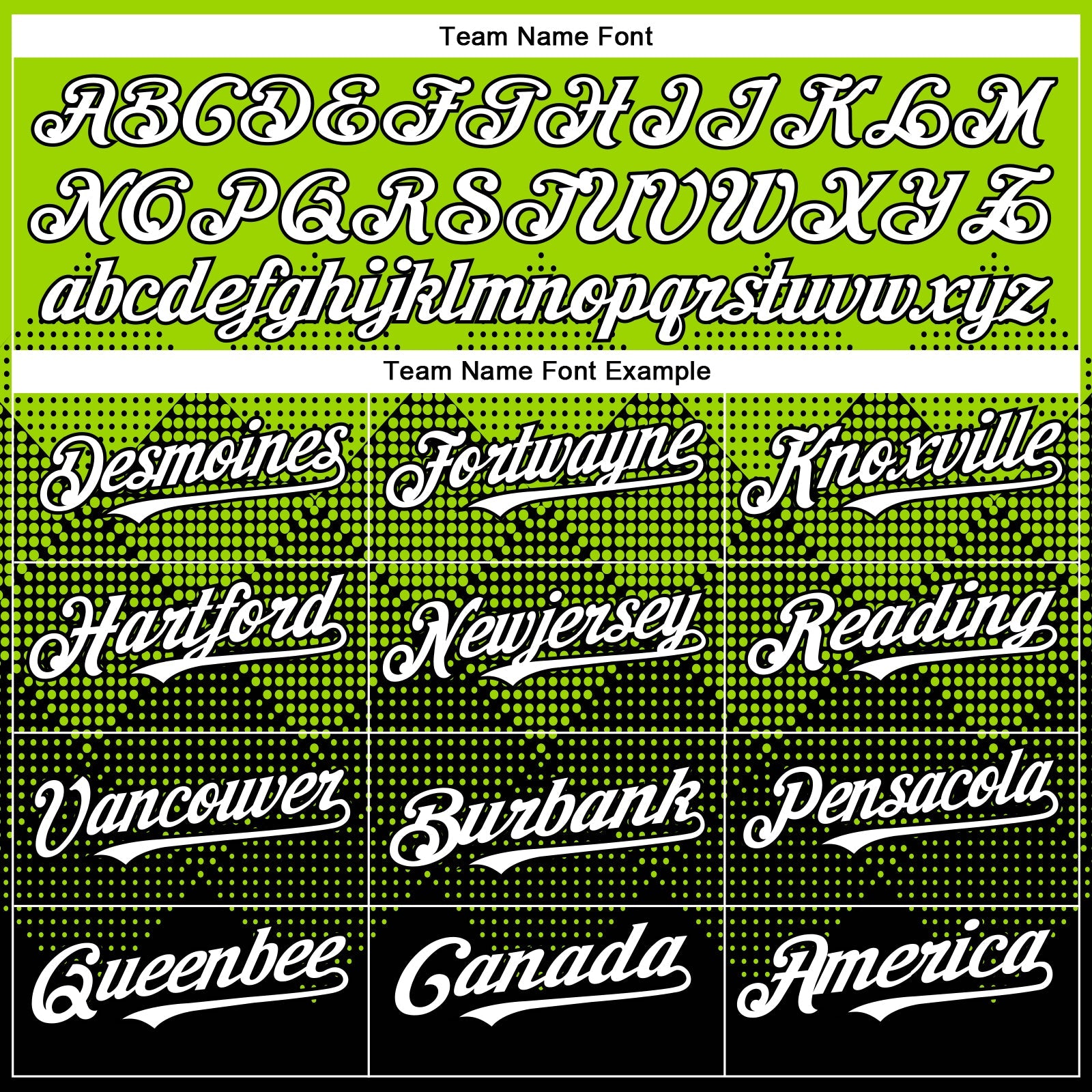 Custom Neon Green White-Black 3D Gradient Square Shape Authentic Baseball Jersey view 4