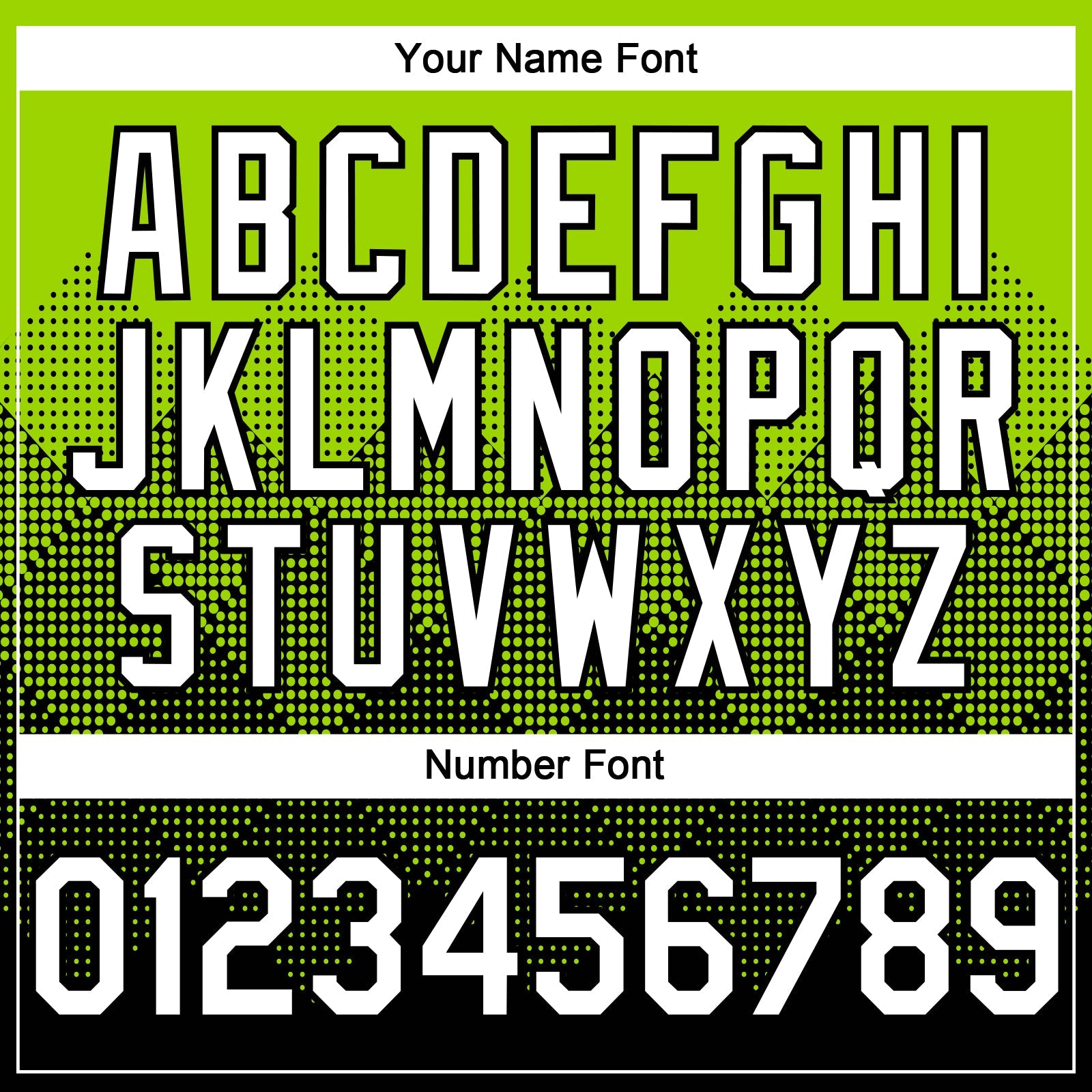 Custom Neon Green White-Black 3D Gradient Square Shape Authentic Baseball Jersey view 5