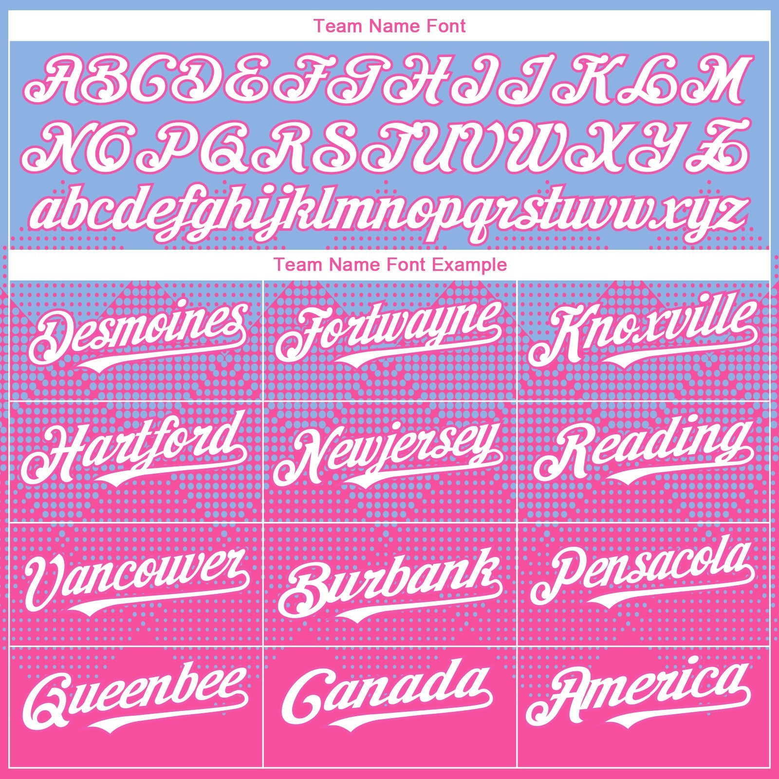 Custom Light Blue White-Pink 3D Gradient Square Shape Authentic Baseball Jersey view 4