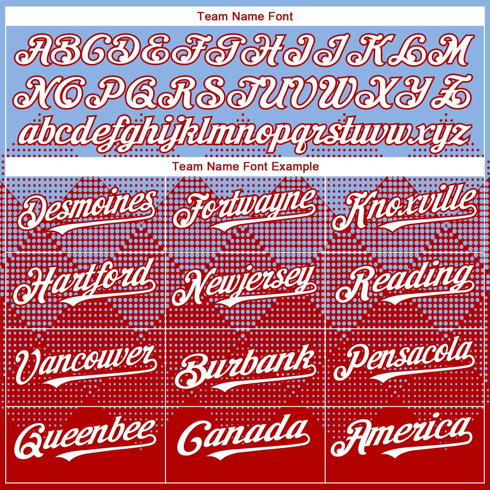 Custom Light Blue White-Red 3D Gradient Square Shape Authentic Baseball Jersey view 4