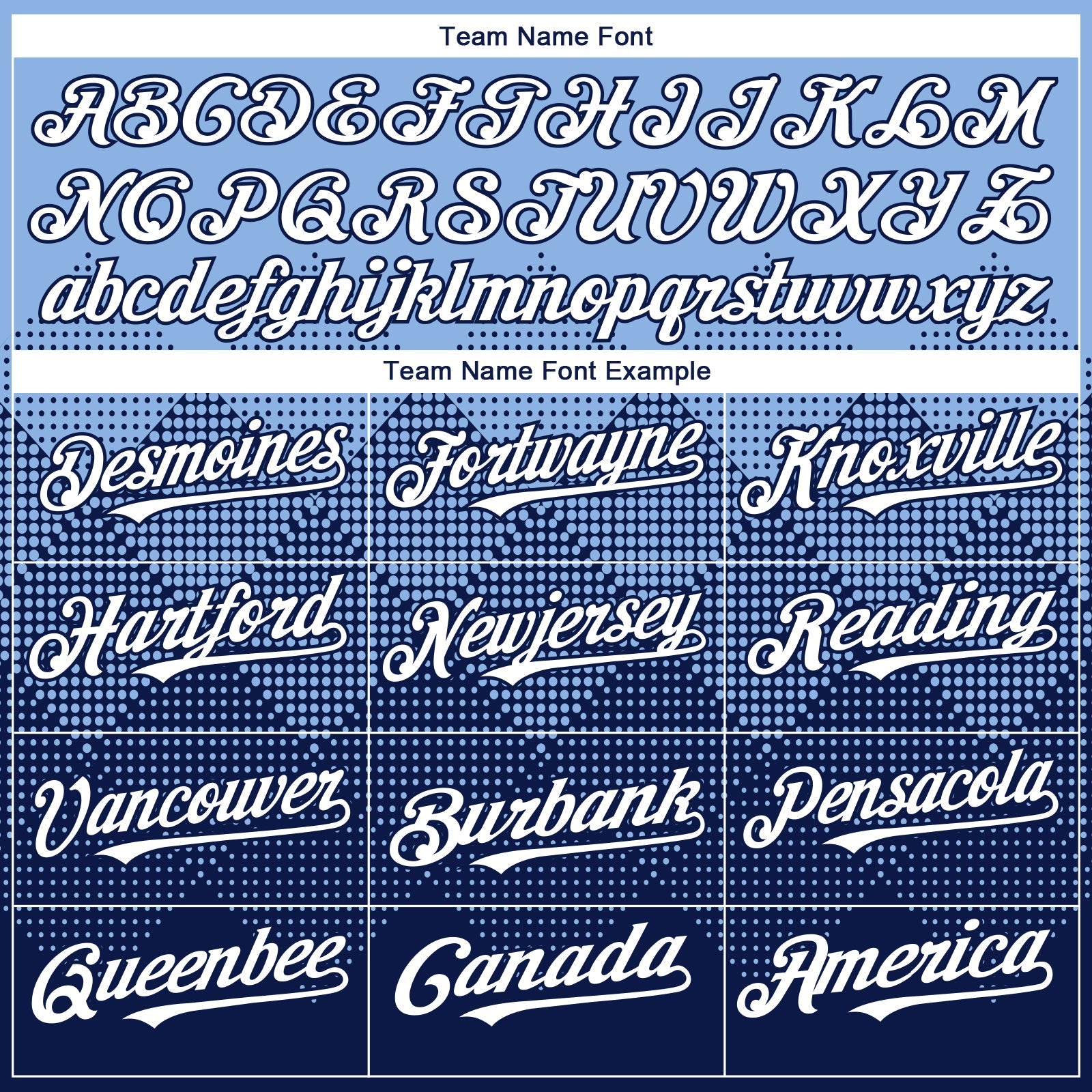 Custom Light Blue White-Navy 3D Gradient Square Shape Authentic Baseball Jersey view 4