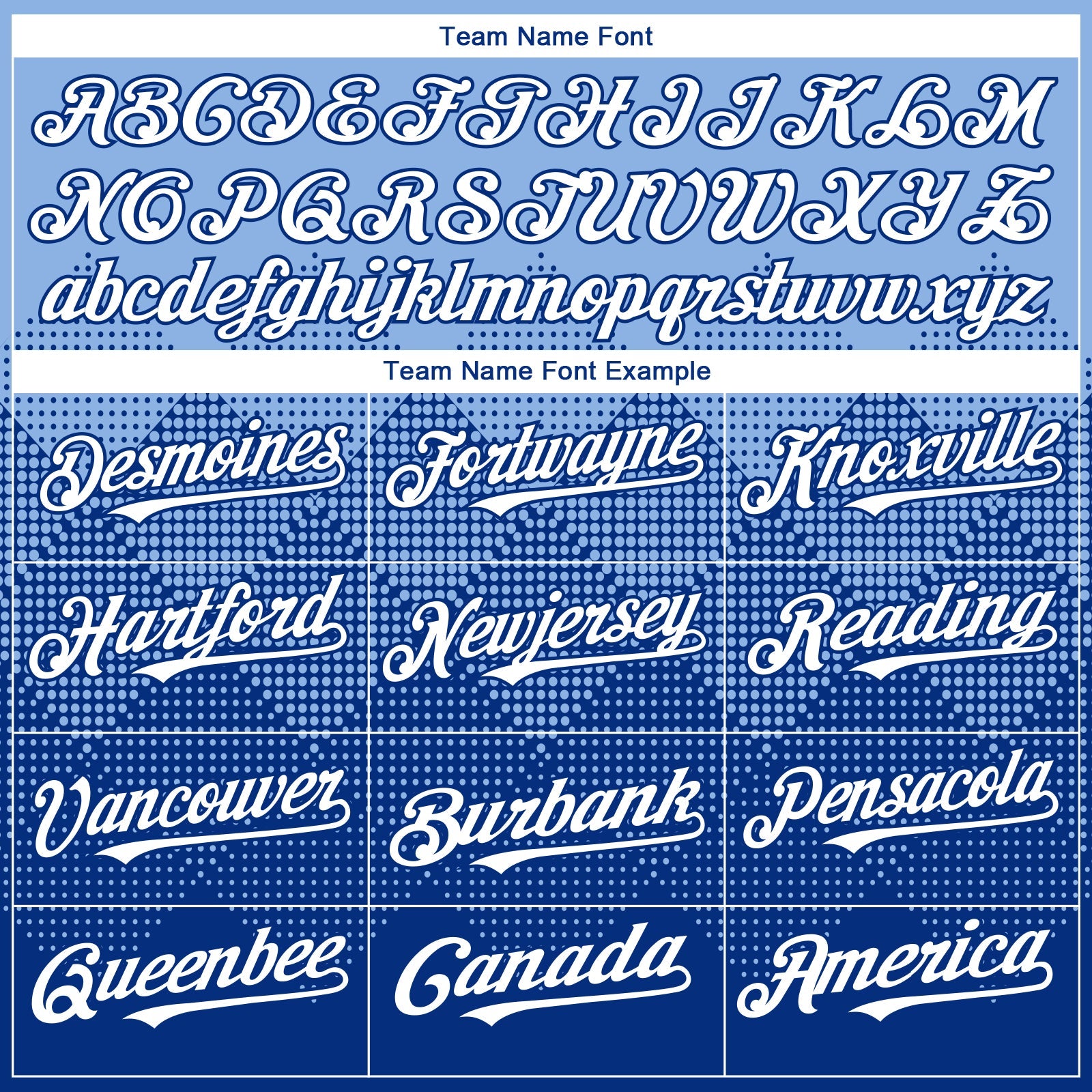 Custom Light Blue White-Royal 3D Gradient Square Shape Authentic Baseball Jersey view 4
