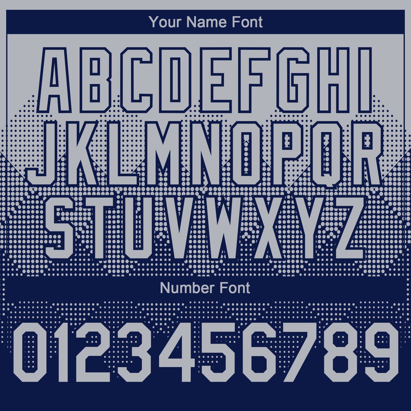 Custom Gray Navy 3D Gradient Square Shape Authentic Baseball Jersey view 5