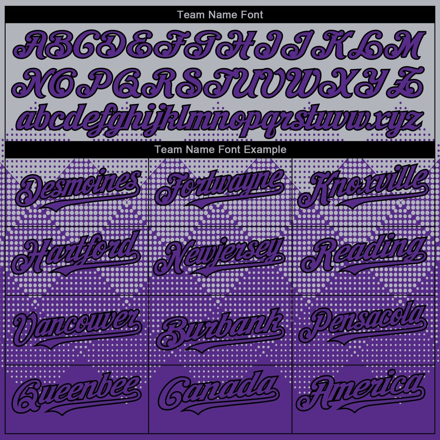 Custom Gray Purple-Black 3D Gradient Square Shape Authentic Baseball Jersey view 4