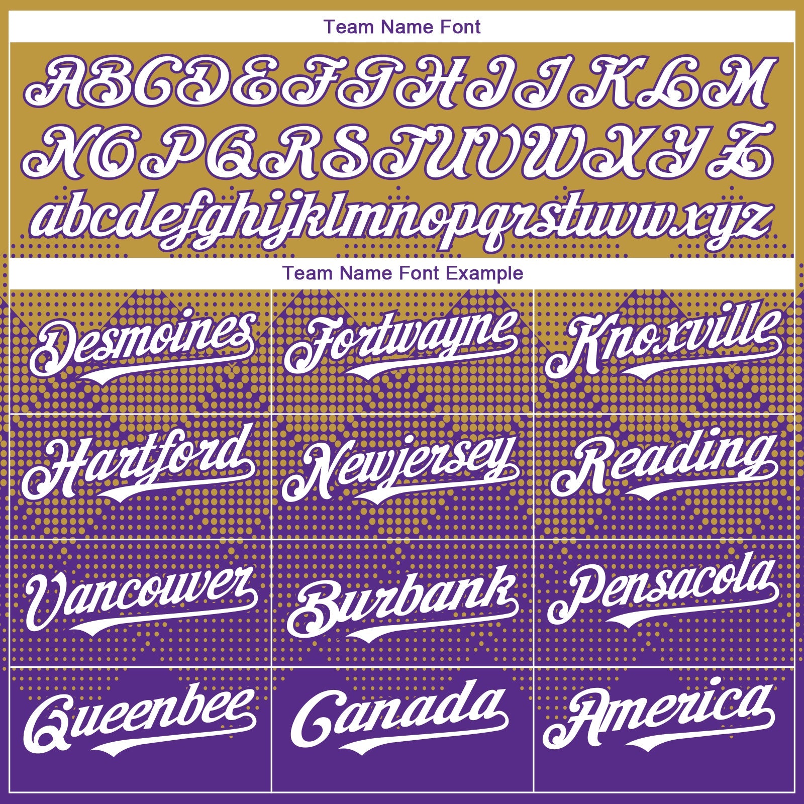 Custom Old Gold White-Purple 3D Gradient Square Shape Authentic Baseball Jersey view 4