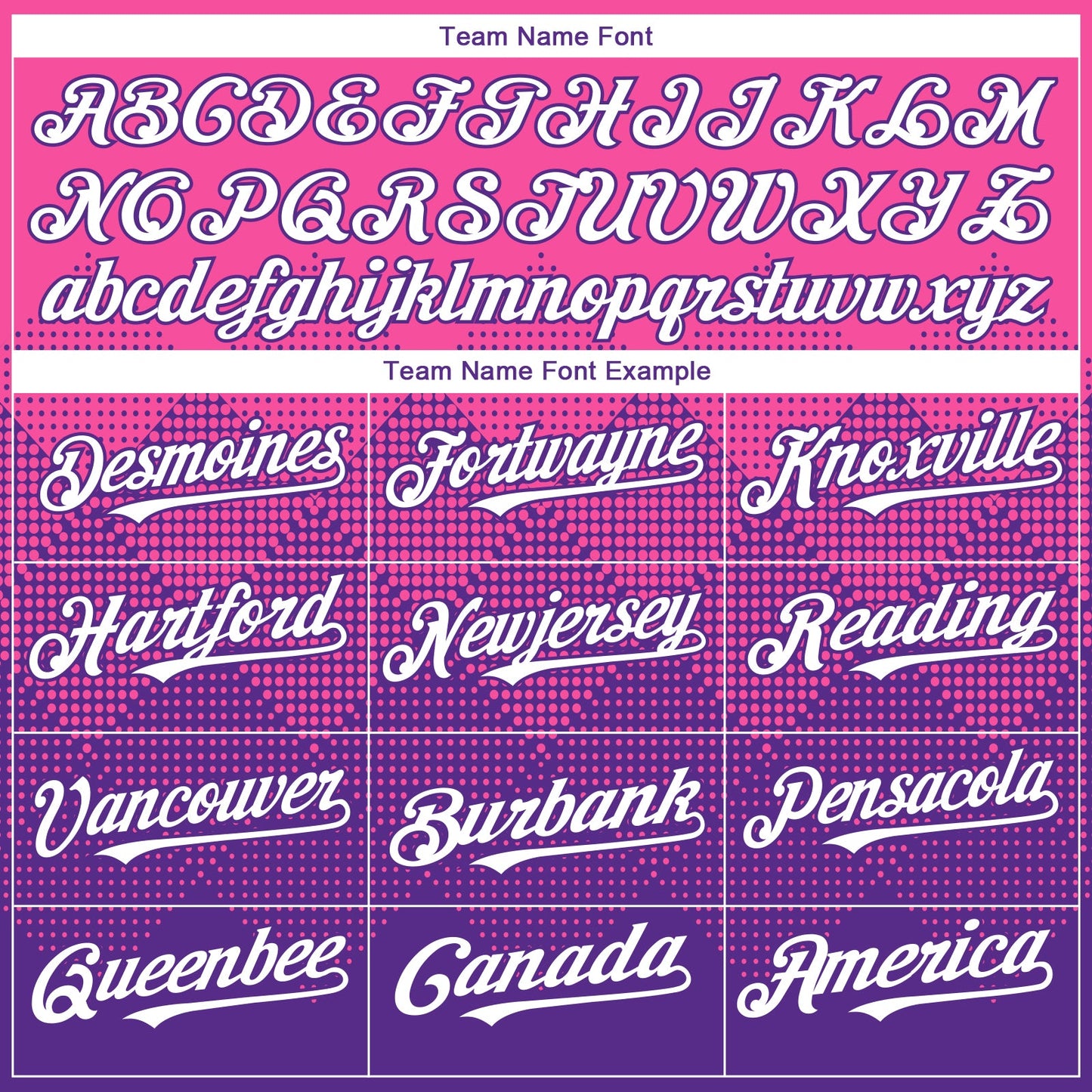Custom Pink White-Purple 3D Gradient Square Shape Authentic Baseball Jersey view 4
