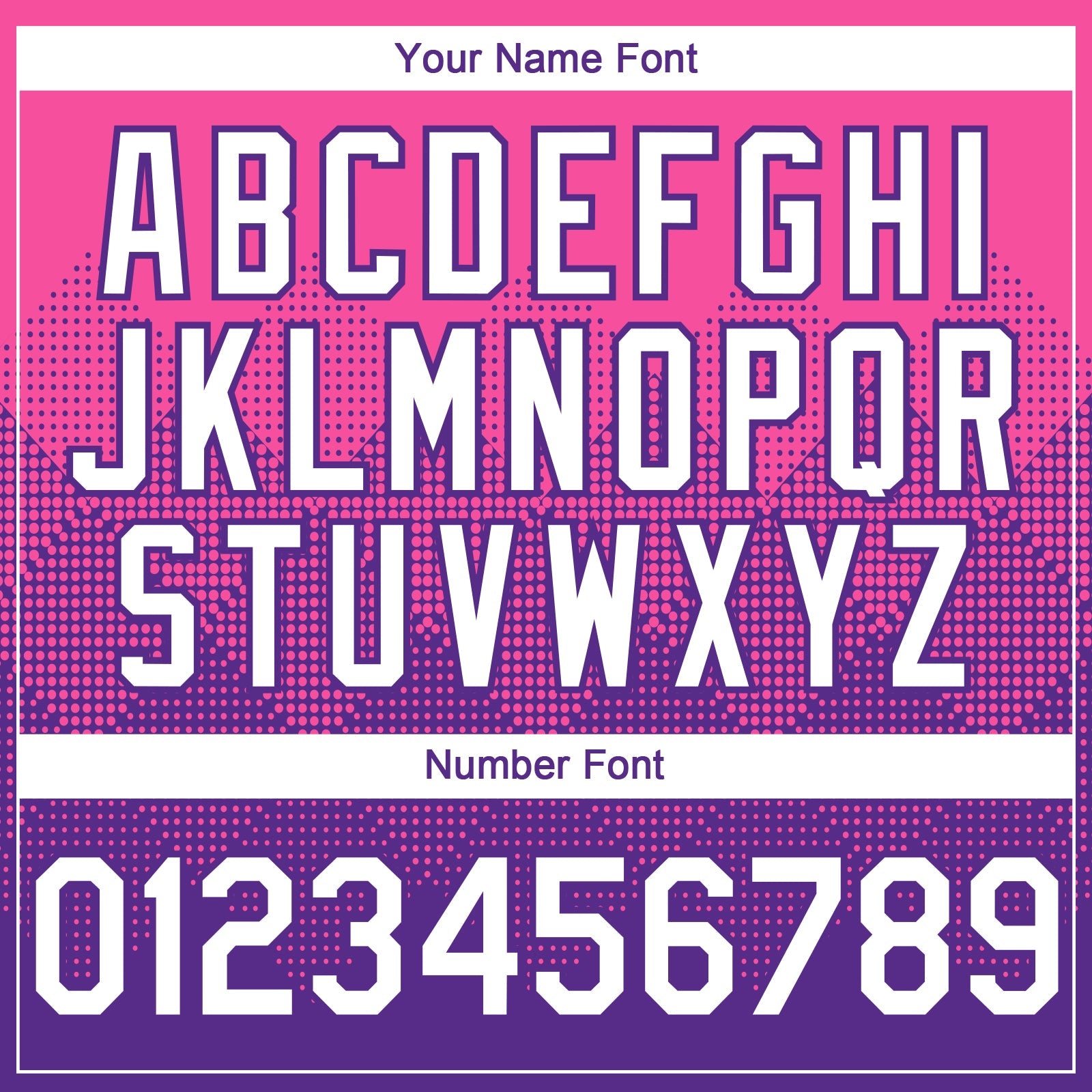 Custom Pink White-Purple 3D Gradient Square Shape Authentic Baseball Jersey view 5