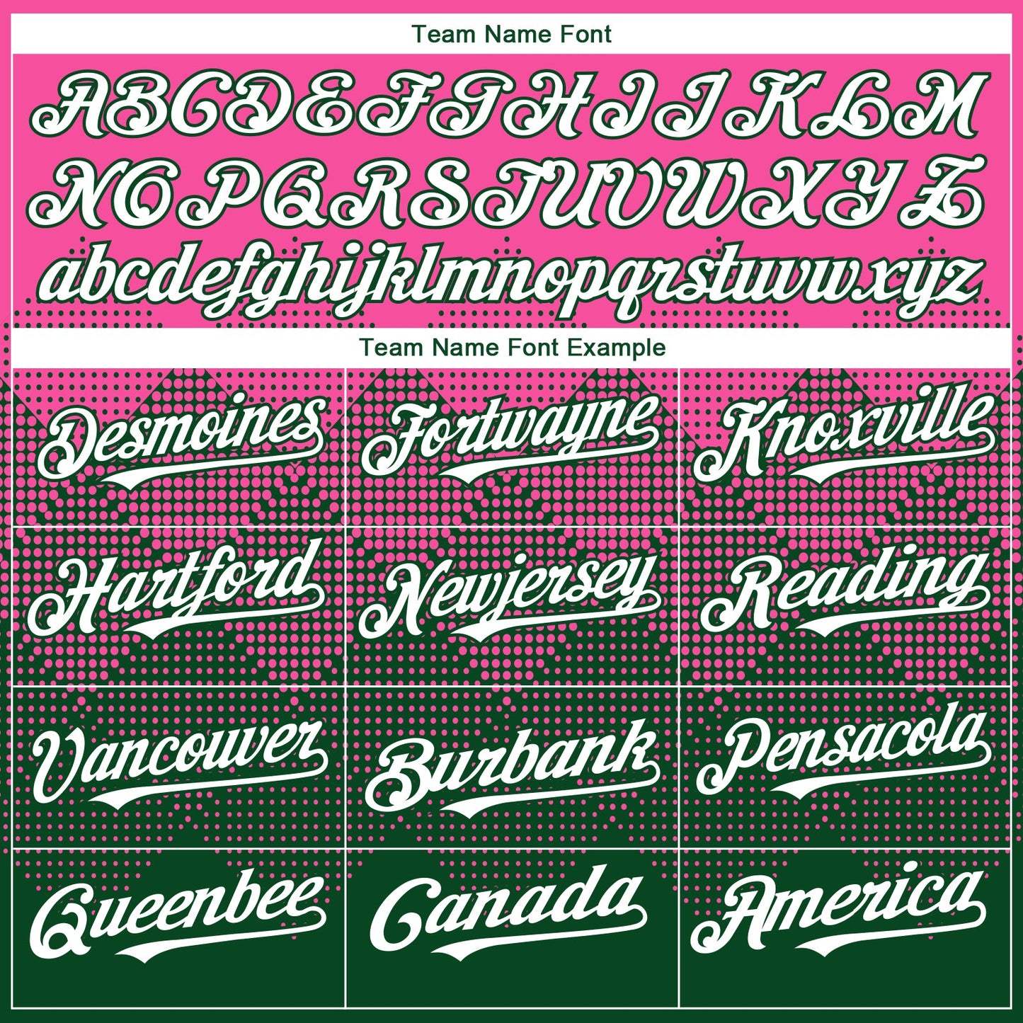 Custom Pink White-Green 3D Gradient Square Shape Authentic Baseball Jersey view 4