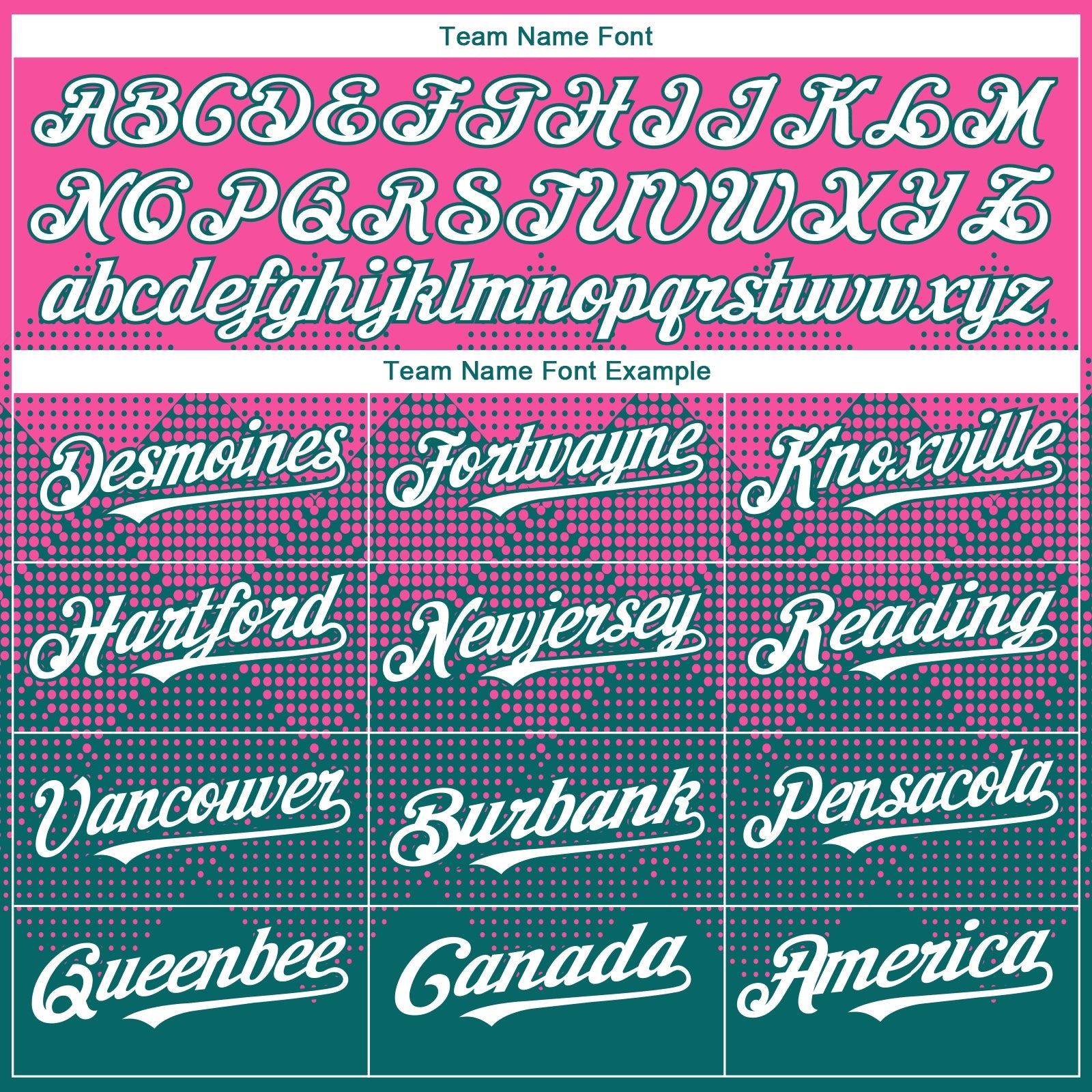 Custom Pink White-Teal 3D Gradient Square Shape Authentic Baseball Jersey view 4