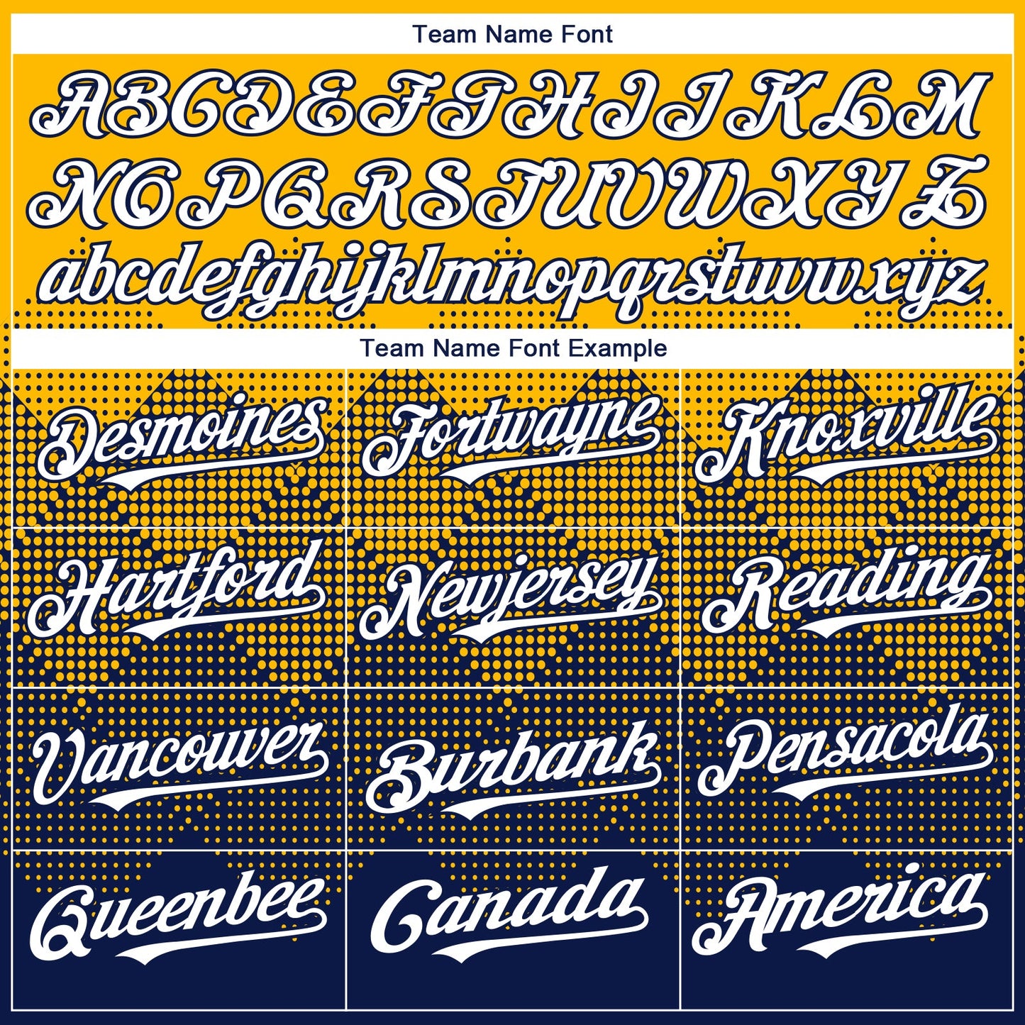Custom Gold White-Navy 3D Gradient Square Shape Authentic Baseball Jersey view 4