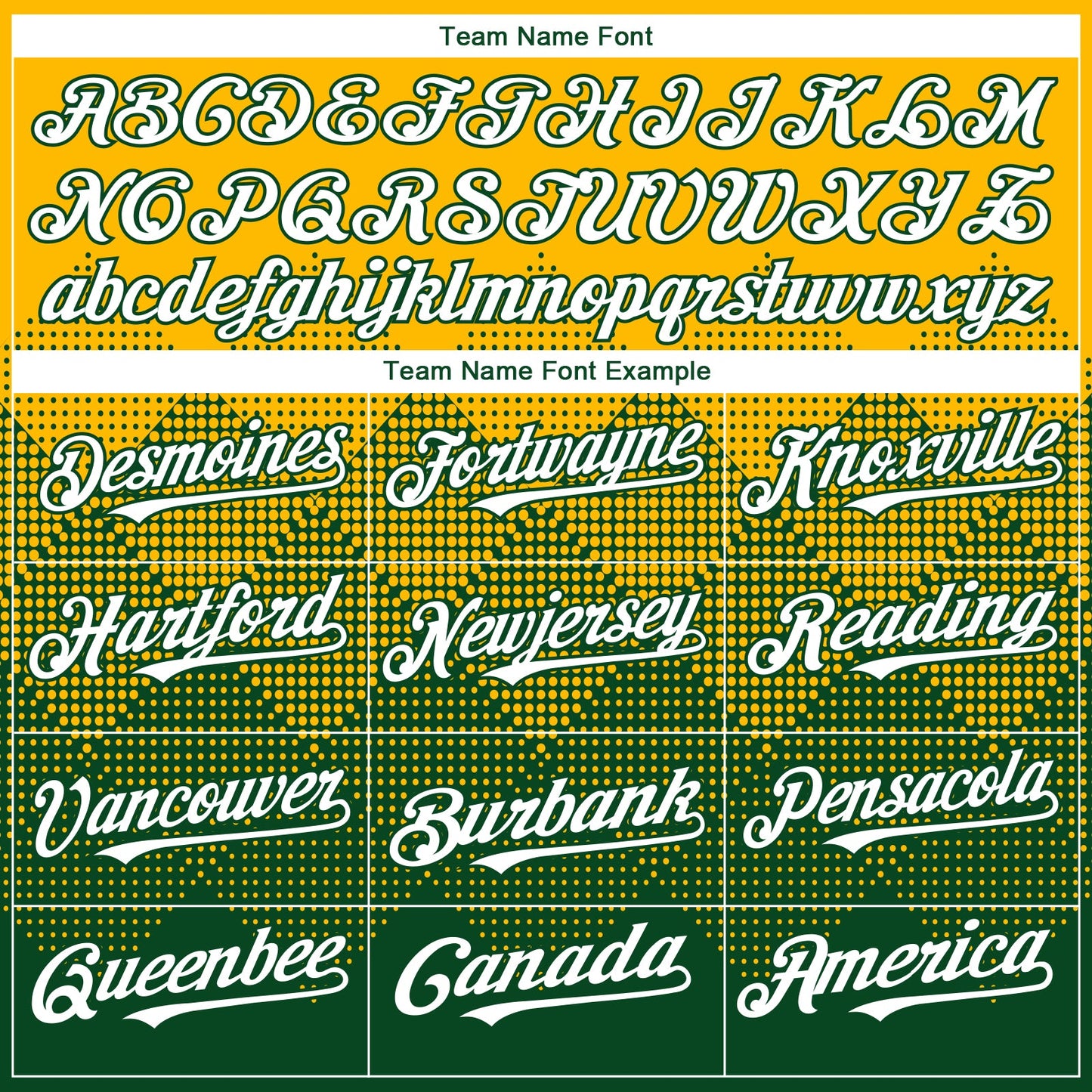 Custom Gold White-Green 3D Gradient Square Shape Authentic Baseball Jersey view 4