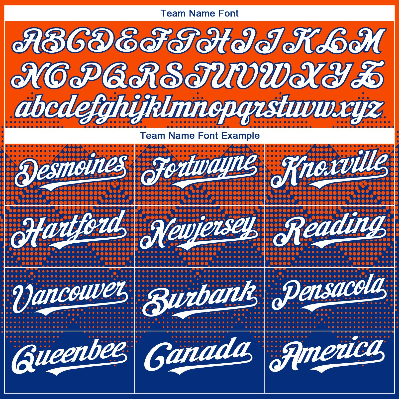 Custom Orange White-Royal 3D Gradient Square Shape Authentic Baseball Jersey view 4