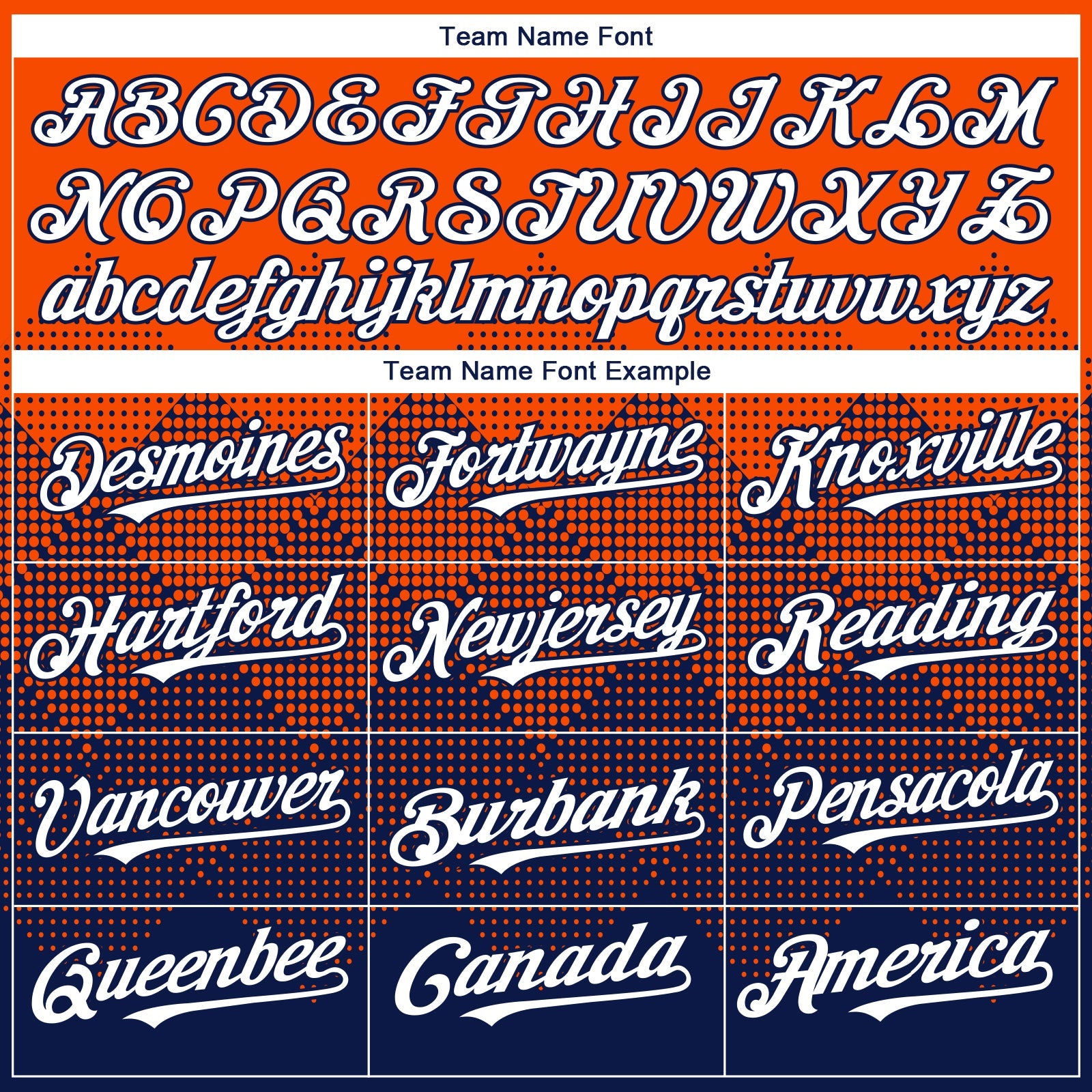 Custom Orange White-Navy 3D Gradient Square Shape Authentic Baseball Jersey view 4
