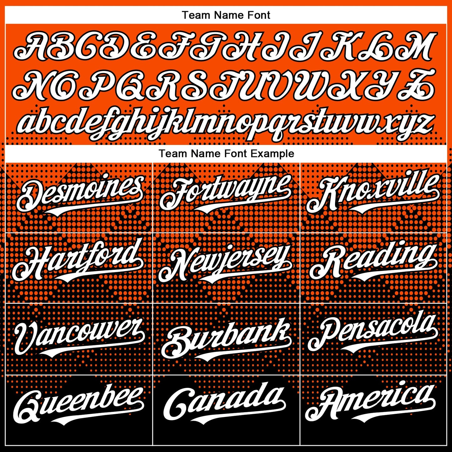 Custom Orange White-Black 3D Gradient Square Shape Authentic Baseball Jersey view 4