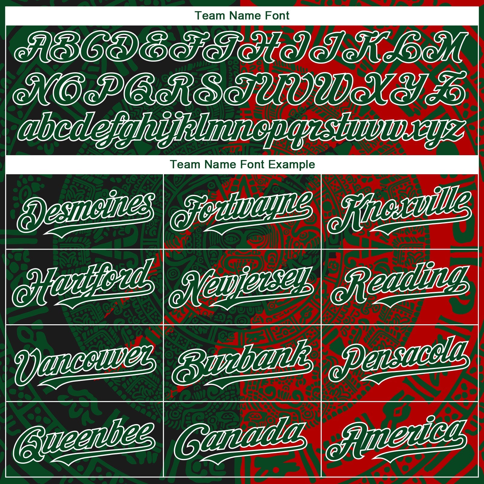 Custom Red Green-White 3D Mexico Scratch Authentic Baseball Jersey view 4