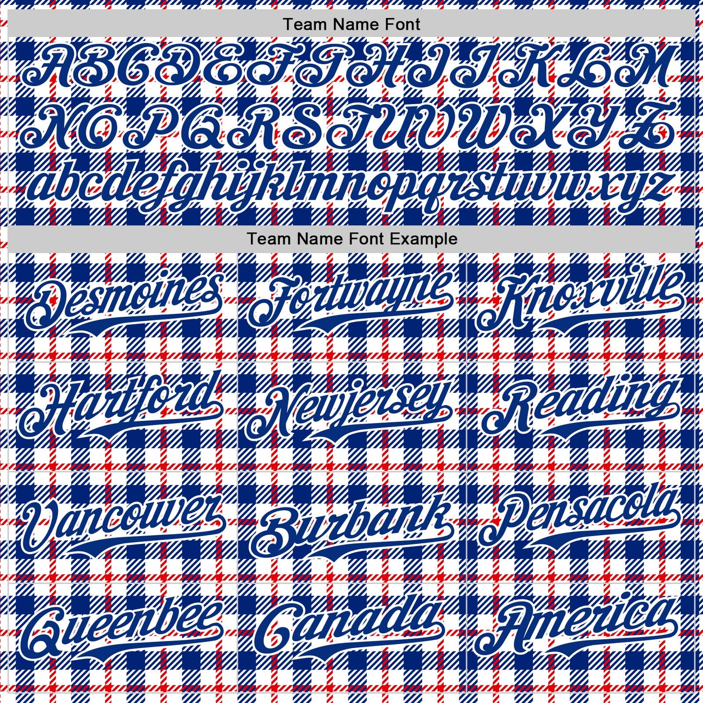 Custom White Royal-Red 3D Pattern Design Patriotic American Symbol Plaid Authentic Baseball Jersey view 4