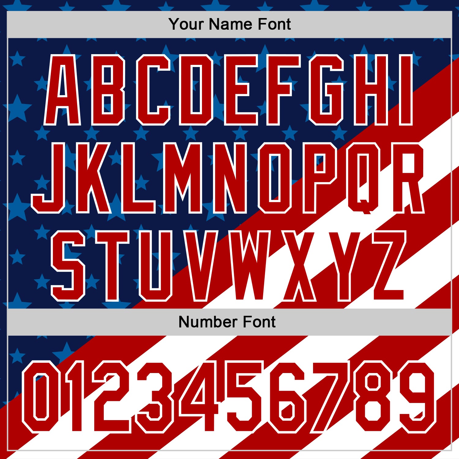 Custom Navy Red-White 3D Patriotic American Flag Authentic Baseball Jersey view 5