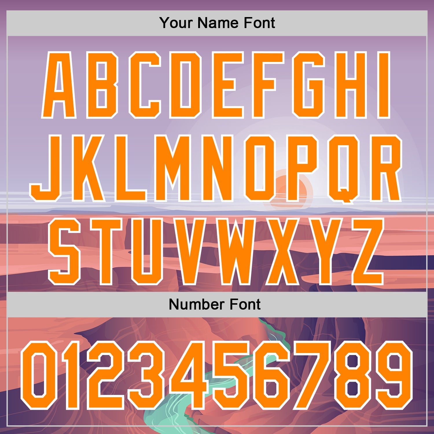 Custom Purple Bay Orange-White 3D Pattern Design Patriotic American Symbol Grand Canyon And Colorado River Authentic Baseball Jersey view 5
