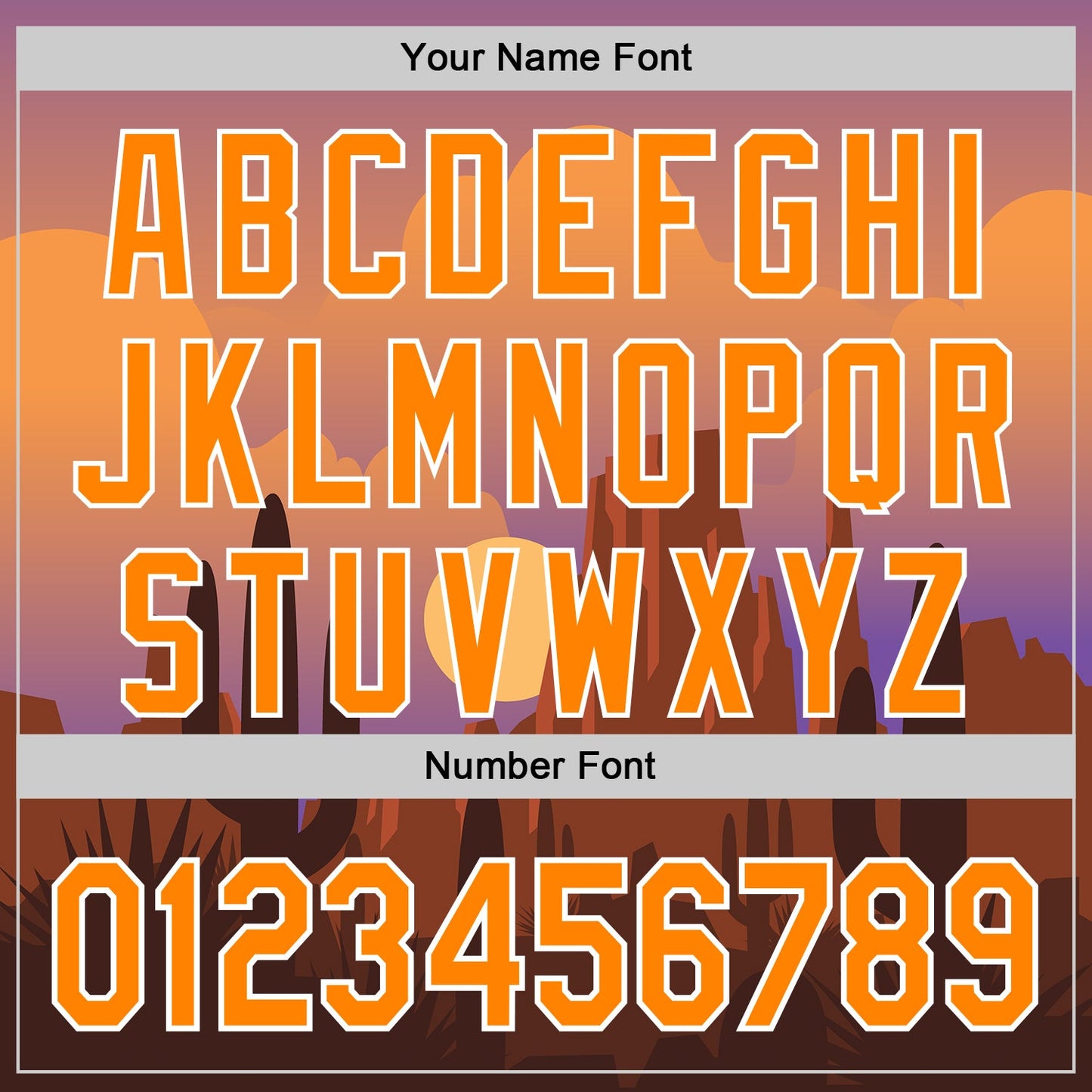 Custom Purple Bay Orange-White 3D Pattern Design Patriotic American Symbol Desert Authentic Baseball Jersey view 5