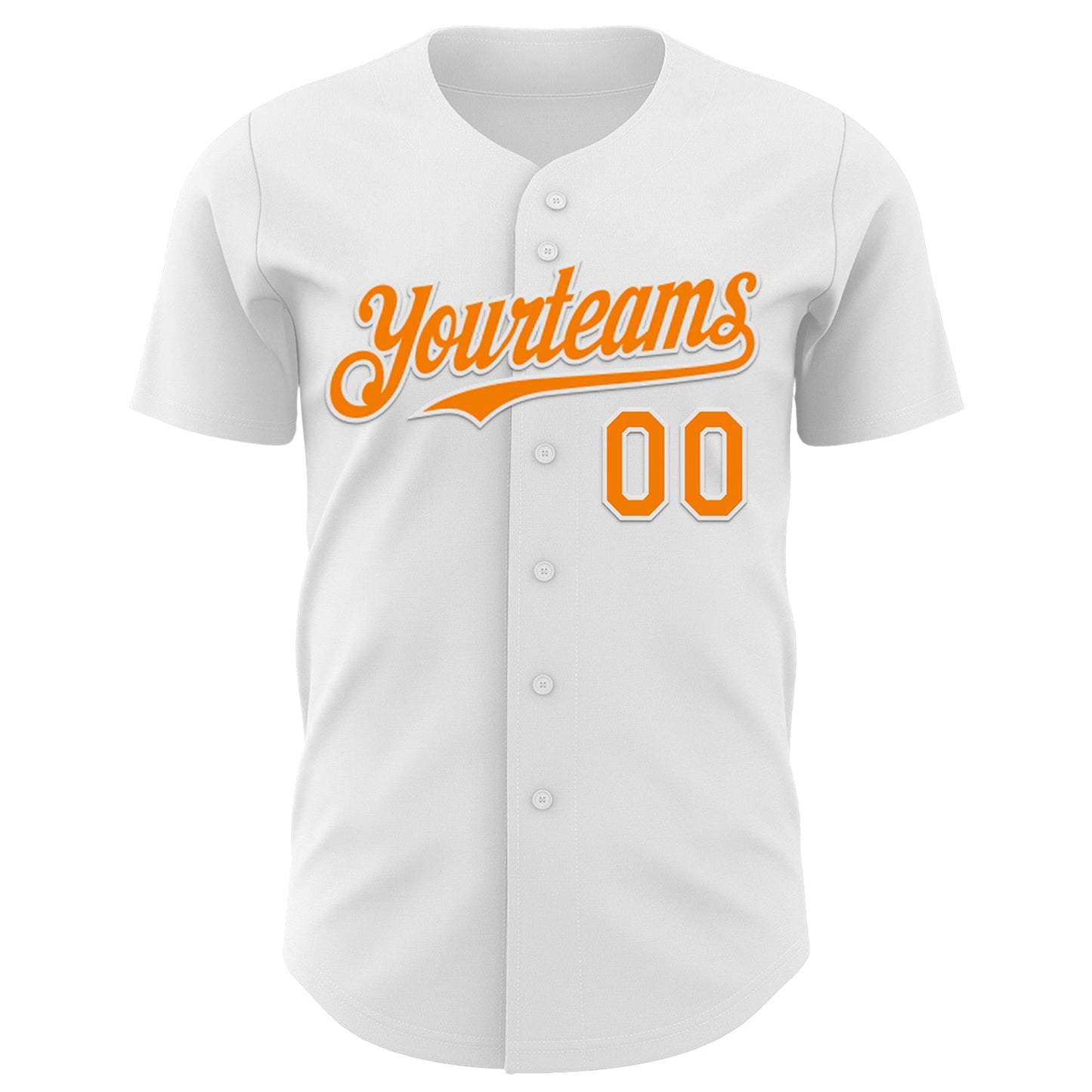 Custom White Bay Orange 3D Pattern Design Patriotic American Symbol Grand Canyon And Colorado River Authentic Baseball Jersey view 2