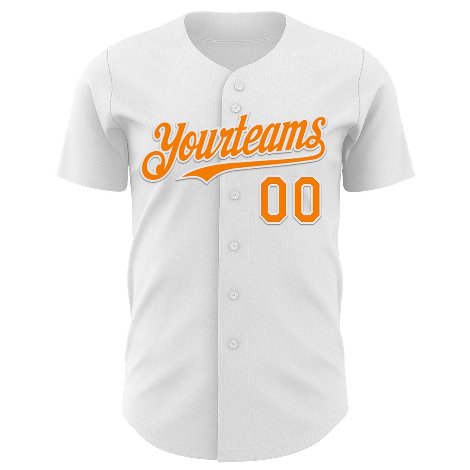 Custom White Bay Orange 3D Pattern Design Patriotic American Symbol Grand Canyon And Colorado River Authentic Baseball Jersey view 2