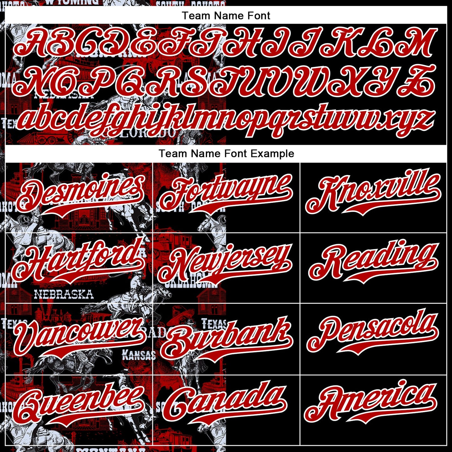 Custom Black Red-White 3D Pattern Design Patriotic American Spirit Rodeo Cowboy Authentic Baseball Jersey view 4