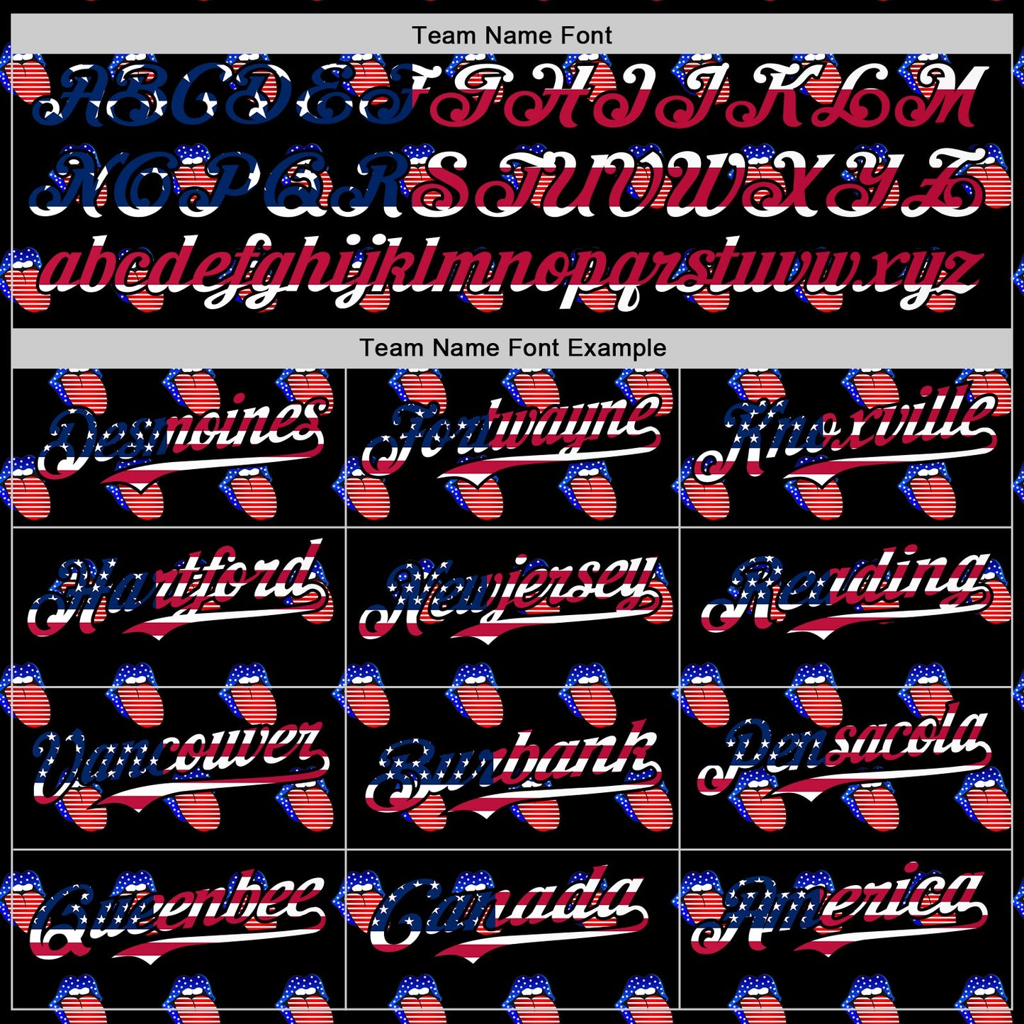 Custom Black USA Flag-White 3D Patriotic American Flag Authentic Baseball Jersey view 4
