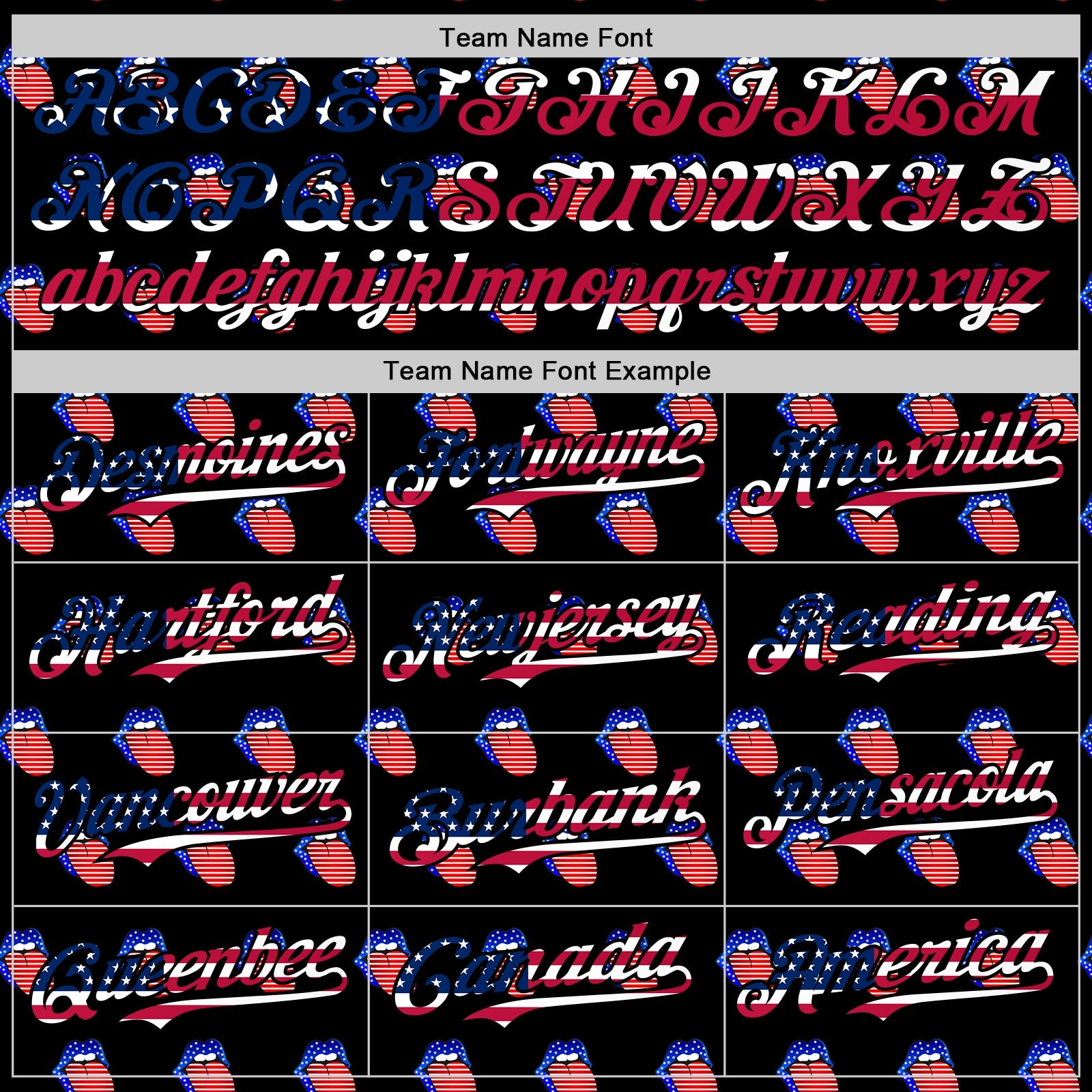 Custom Black USA Flag-White 3D Patriotic American Flag Authentic Baseball Jersey view 4
