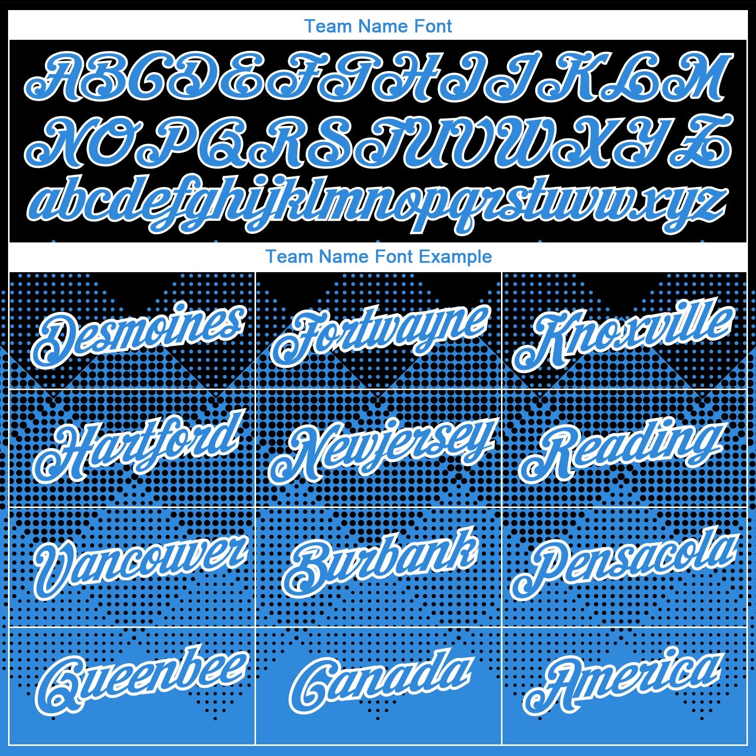 Custom Black Powder Blue-White 3D Pattern Design Gradient Square Shapes Performance T-Shirt view 3