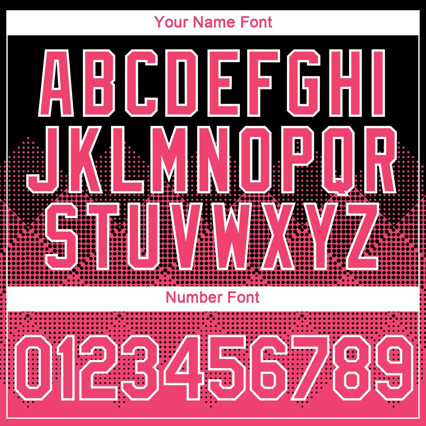 Custom Black Neon Pink-White 3D Pattern Design Gradient Square Shapes Performance T-Shirt view 4