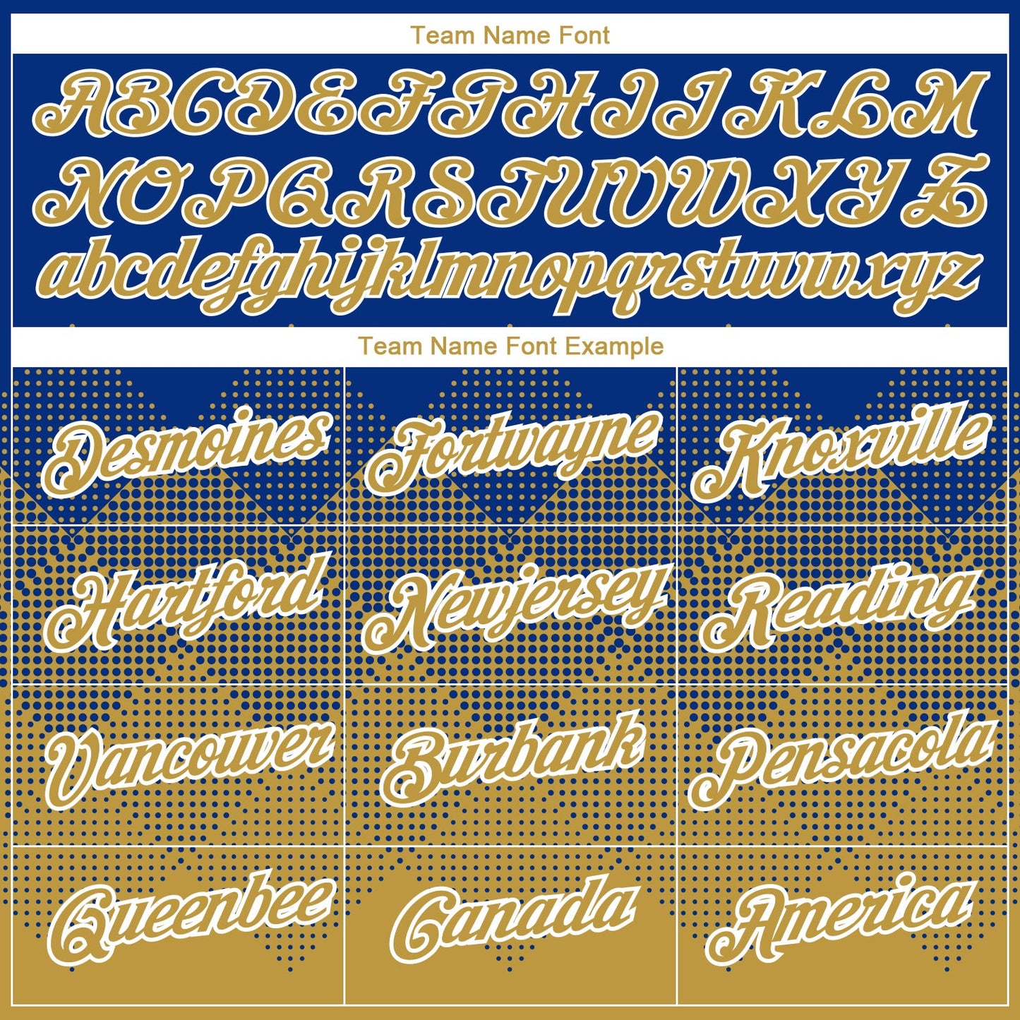 Custom Royal Old Gold-White 3D Pattern Design Gradient Square Shapes Performance T-Shirt view 3