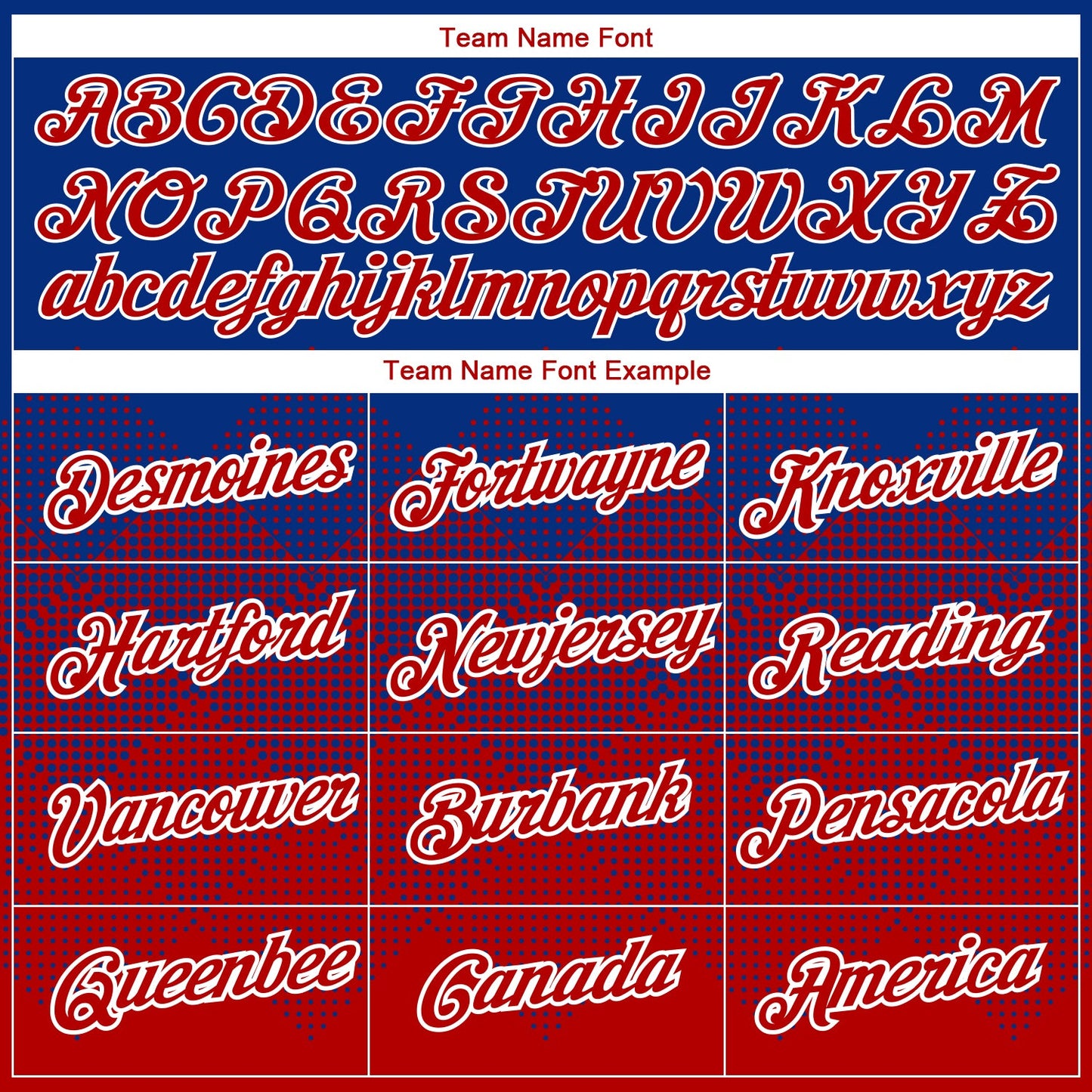 Custom Royal Red-White 3D Pattern Design Gradient Square Shapes Performance T-Shirt view 3