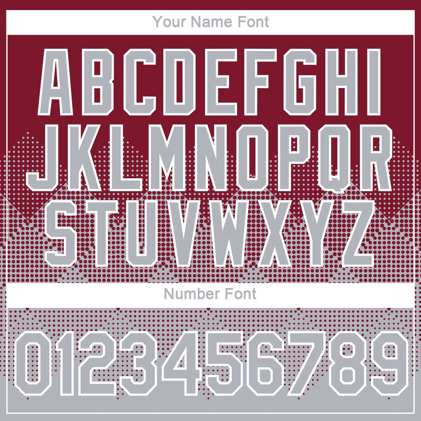 Custom Crimson Gray-White 3D Pattern Design Gradient Square Shapes Performance T-Shirt view 4
