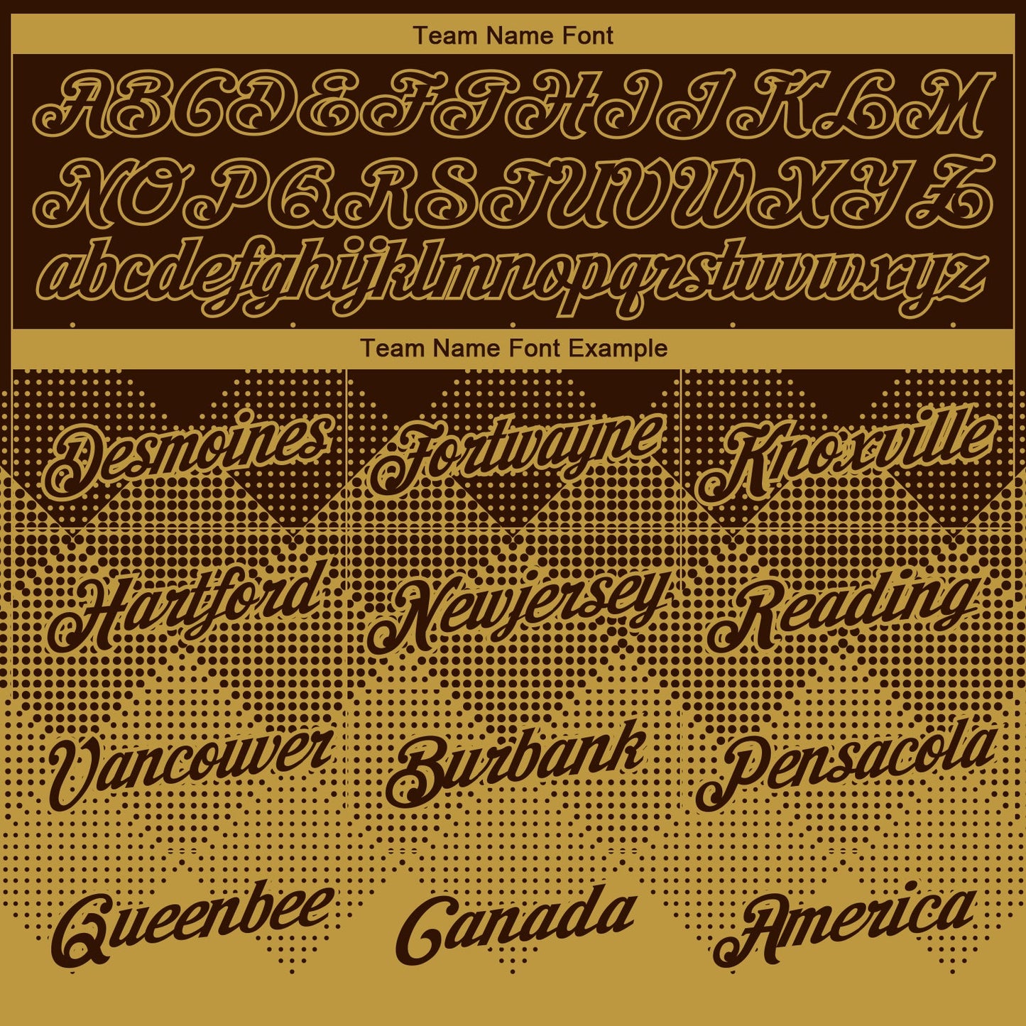 Custom Brown Old Gold 3D Pattern Design Gradient Square Shapes Performance T-Shirt view 3
