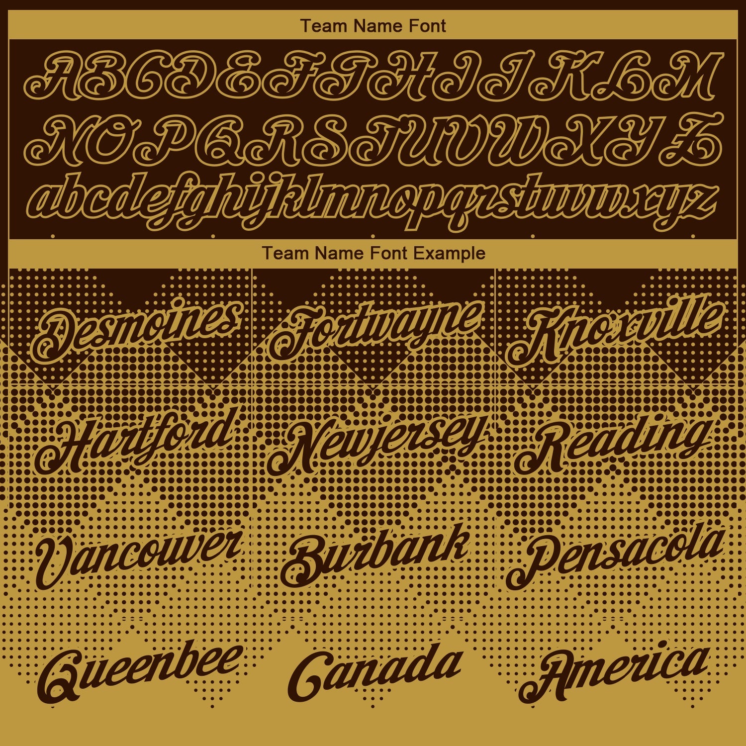 Custom Brown Old Gold 3D Pattern Design Gradient Square Shapes Performance T-Shirt view 3