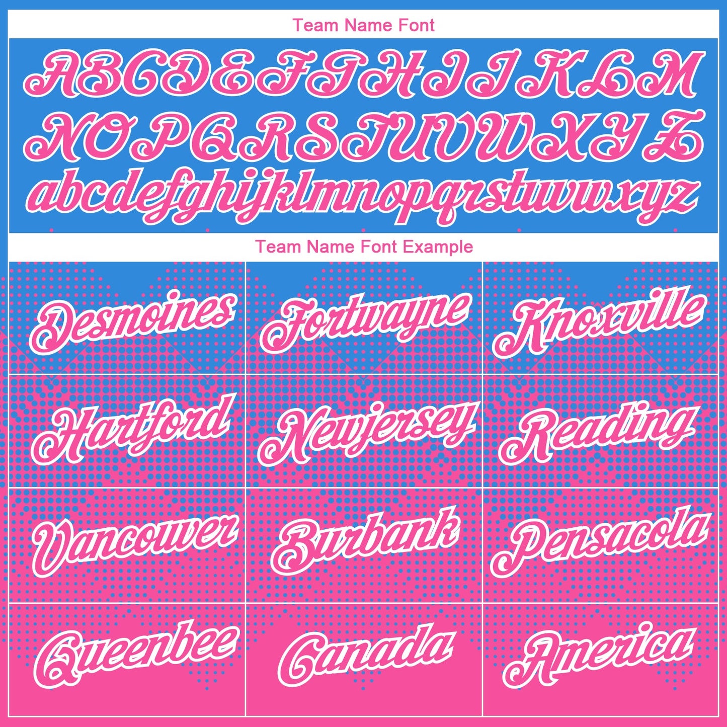 Custom Powder Blue Pink-White 3D Pattern Design Gradient Square Shapes Performance T-Shirt view 3