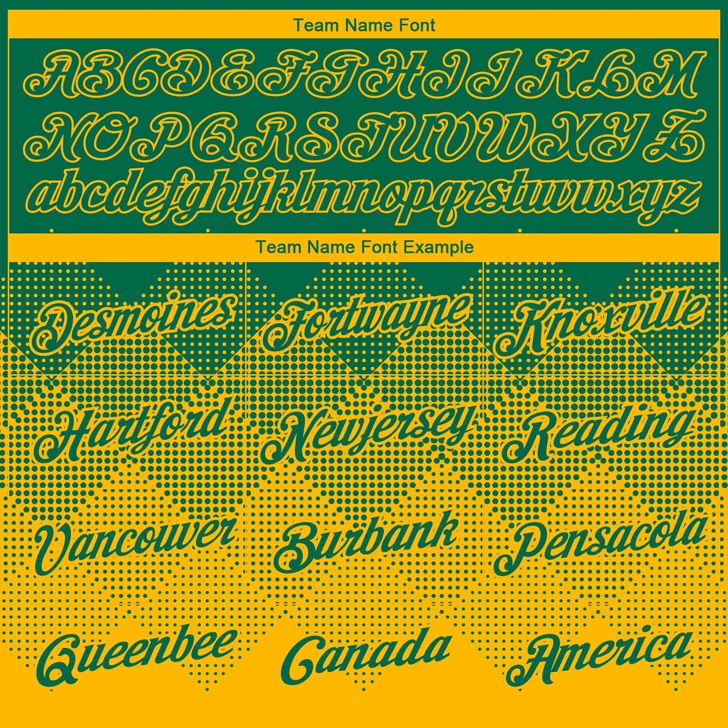 Custom Kelly Green Gold 3D Pattern Design Gradient Square Shapes Performance T-Shirt view 3