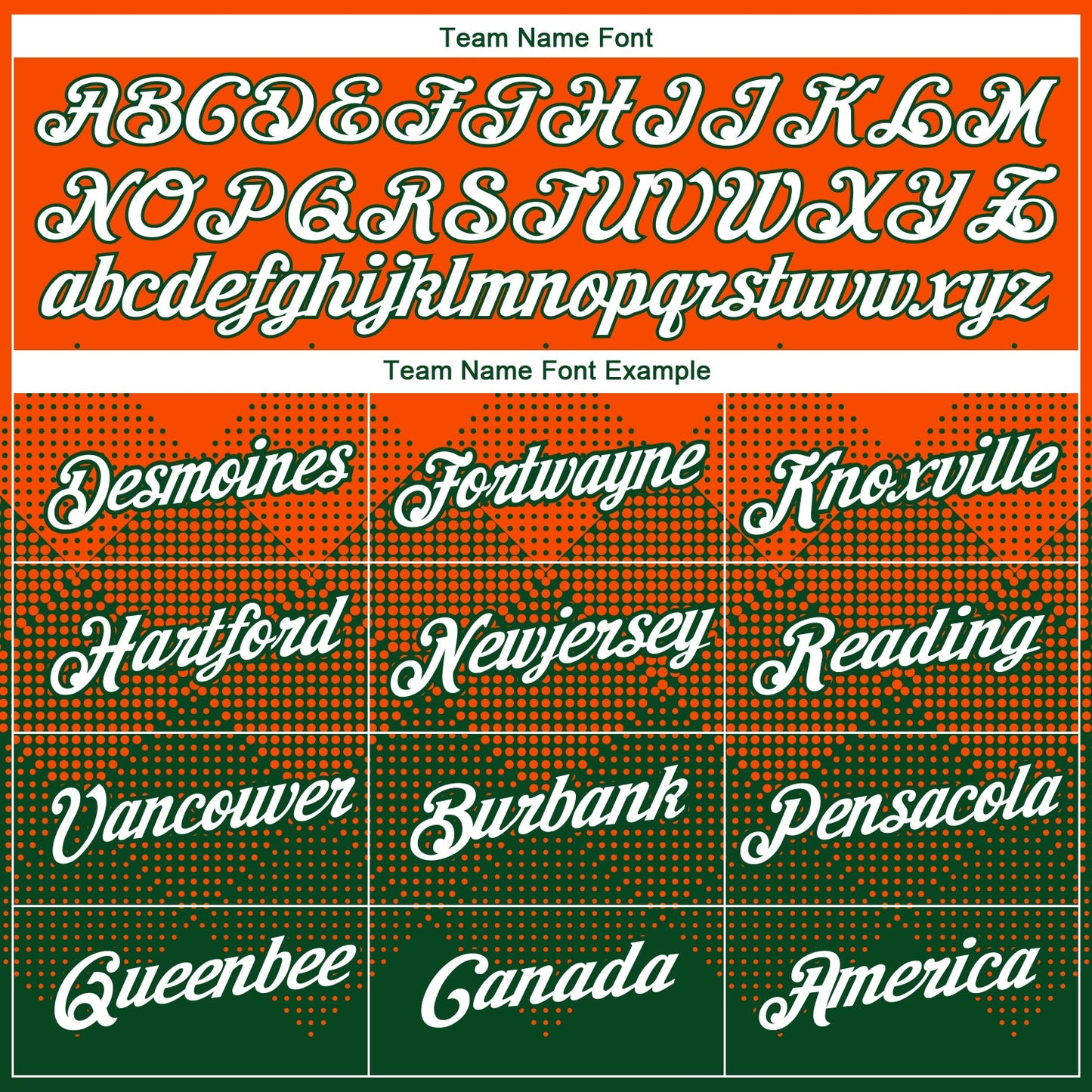 Custom Orange White-Green 3D Pattern Design Gradient Square Shapes Performance T-Shirt view 3