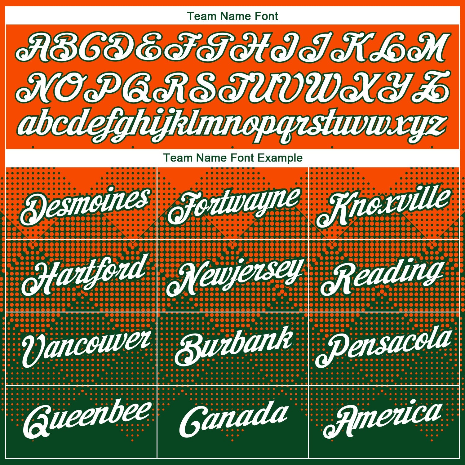Custom Orange White-Green 3D Pattern Design Gradient Square Shapes Performance T-Shirt view 3