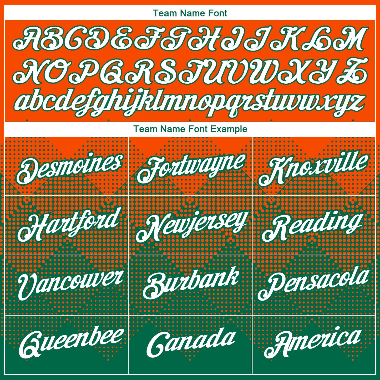 Custom Orange White-Kelly Green 3D Pattern Design Gradient Square Shapes Performance T-Shirt view 3