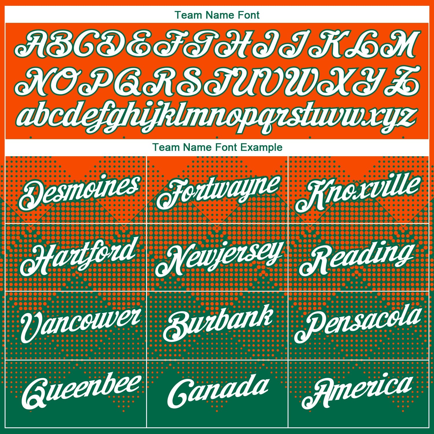 Custom Orange White-Kelly Green 3D Pattern Design Gradient Square Shapes Performance T-Shirt view 3
