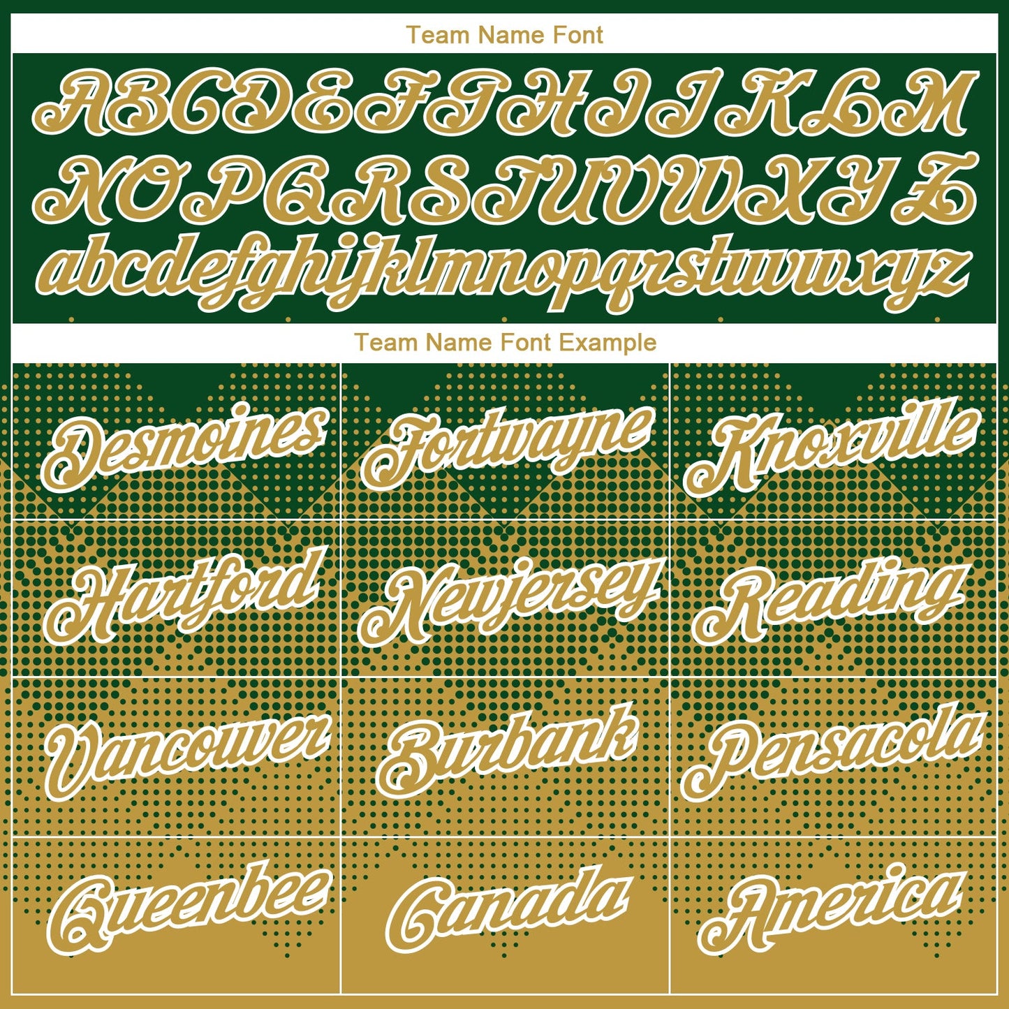 Custom Green Old Gold-White 3D Pattern Design Gradient Square Shapes Performance T-Shirt view 3