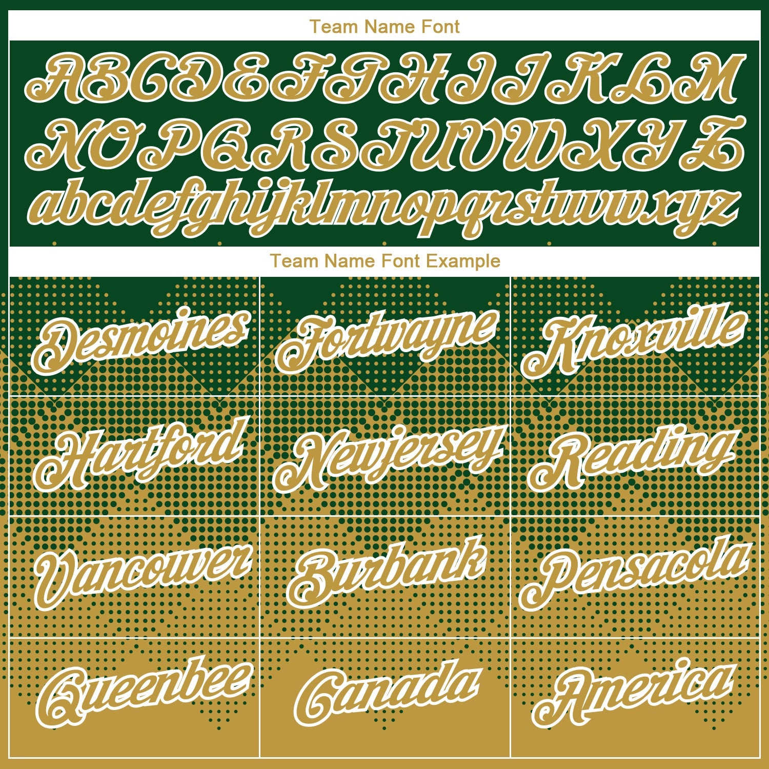 Custom Green Old Gold-White 3D Pattern Design Gradient Square Shapes Performance T-Shirt view 3