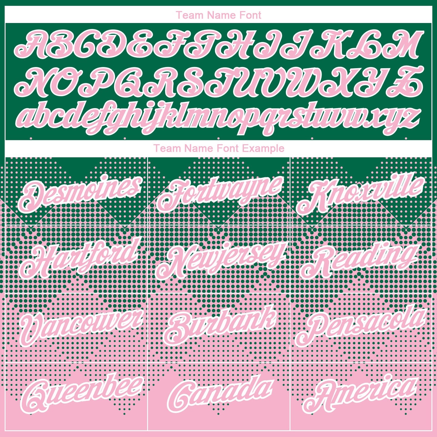 Custom Kelly Green Light Pink-White 3D Pattern Design Gradient Square Shapes Performance T-Shirt view 3