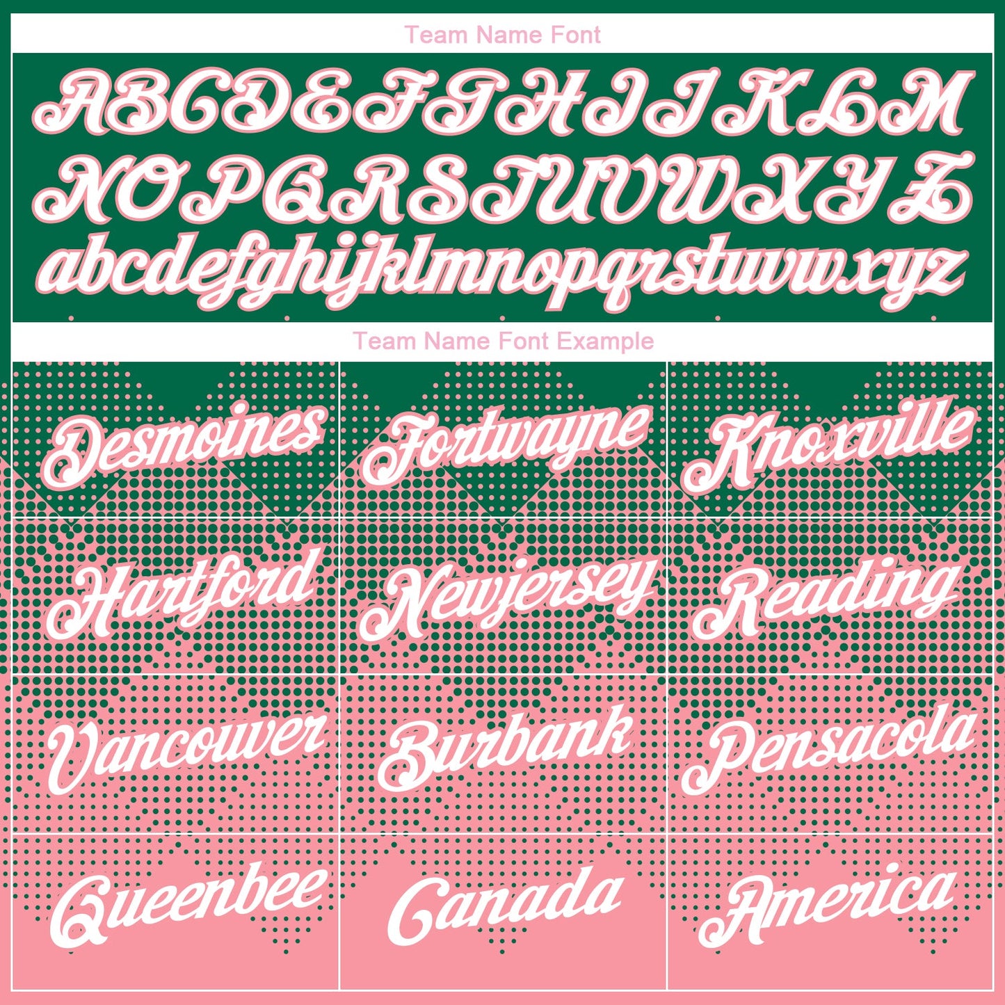 Custom Kelly Green White-Medium Pink 3D Pattern Design Gradient Square Shapes Performance T-Shirt view 3