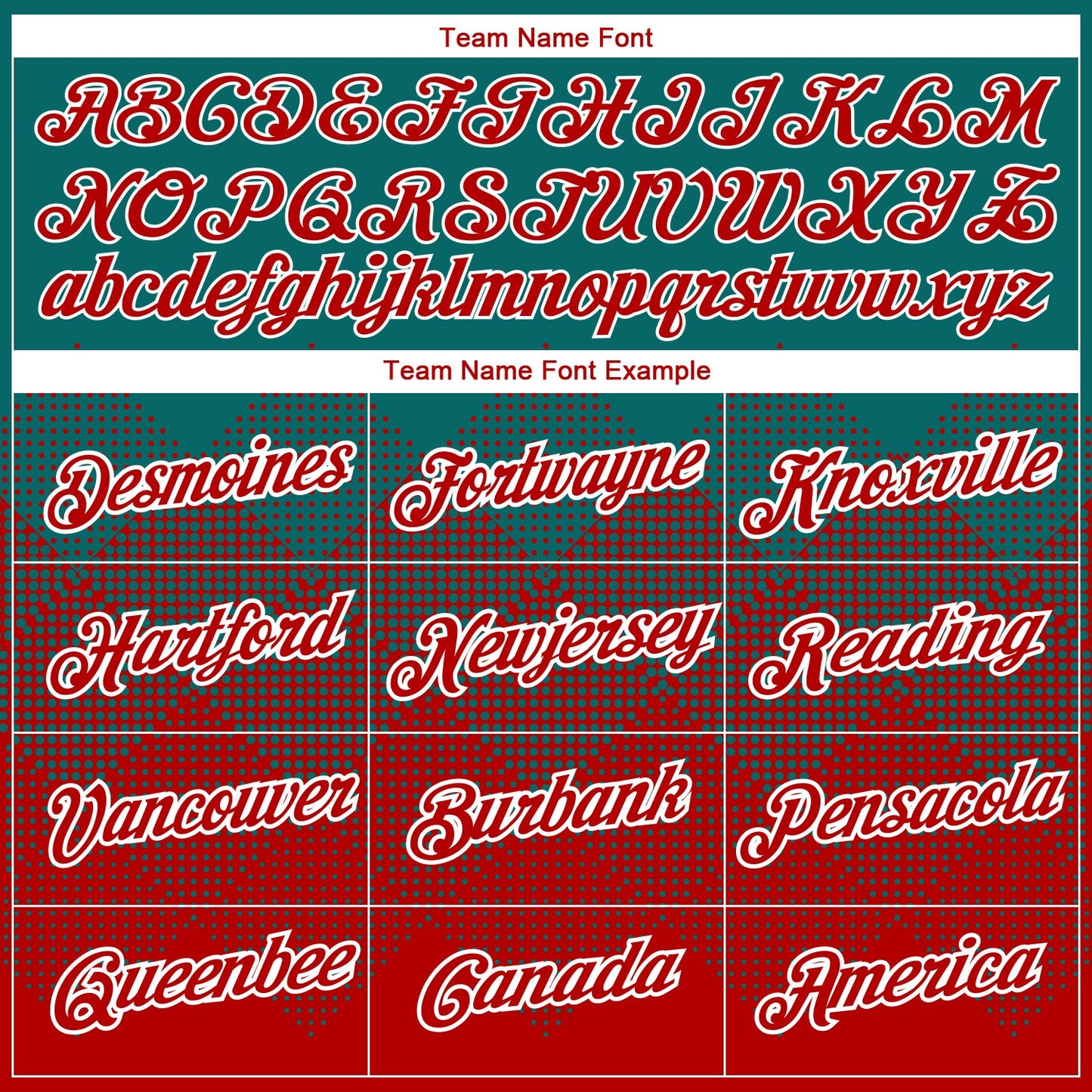 Custom Teal Red-White 3D Pattern Design Gradient Square Shapes Performance T-Shirt view 3