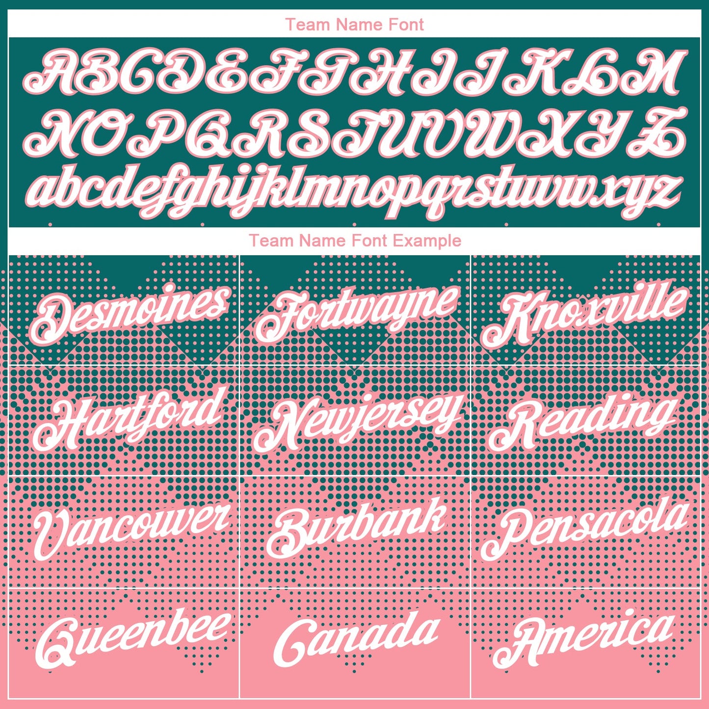 Custom Teal White-Medium Pink 3D Pattern Design Gradient Square Shapes Performance T-Shirt view 3
